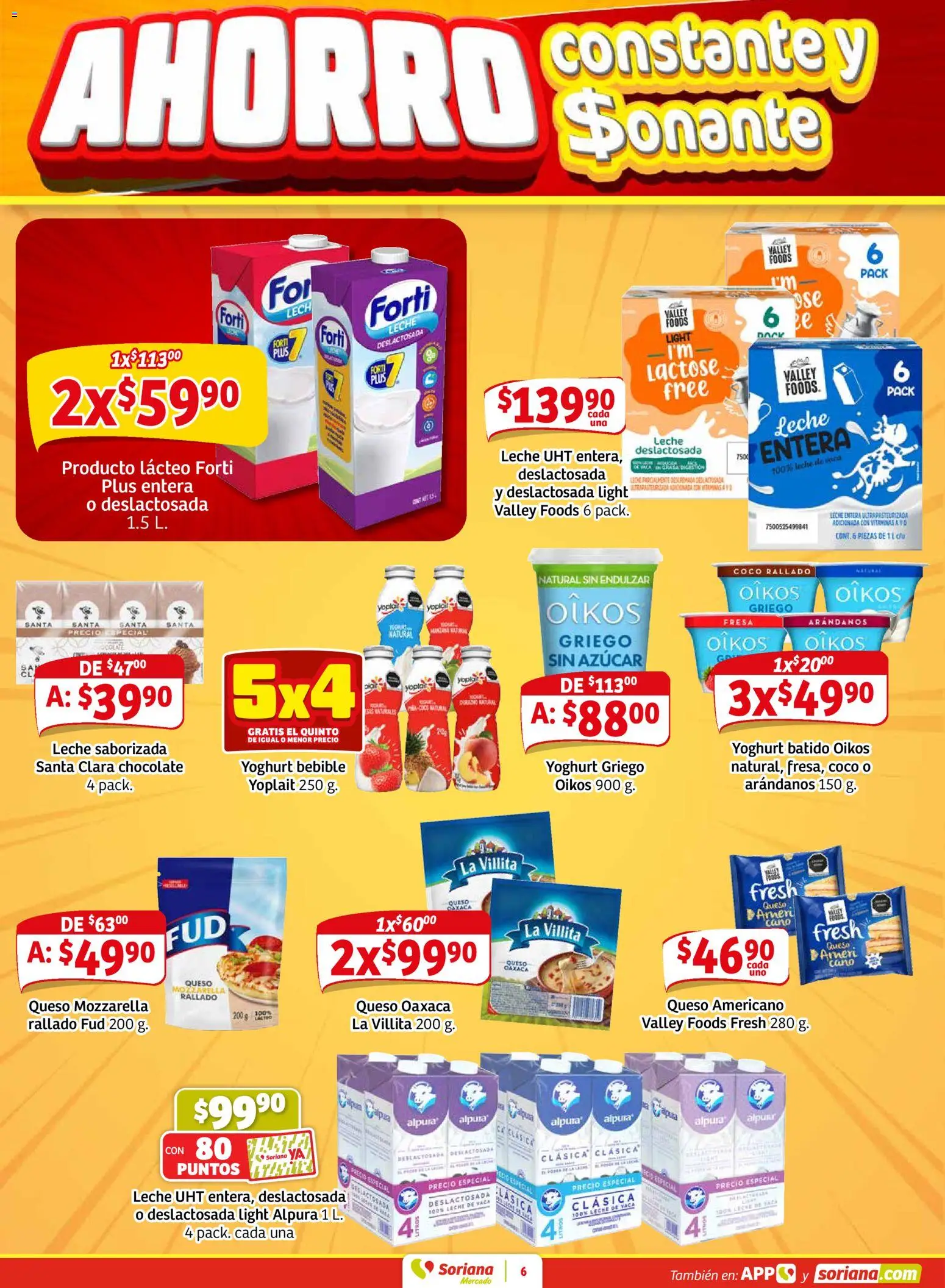 Nuevas ofertas de Soriana válidas en toda la República Mexicana desde el 27.02.2026. ¡Encuentra las mejores ofertas en Soriana Pesito Valedor Mercado: Camp, Chia, Oax, Q. Roo, Tab, Yuc! | Página: 14 | Productos: Queso, Chocolate, Vitaminas, Té