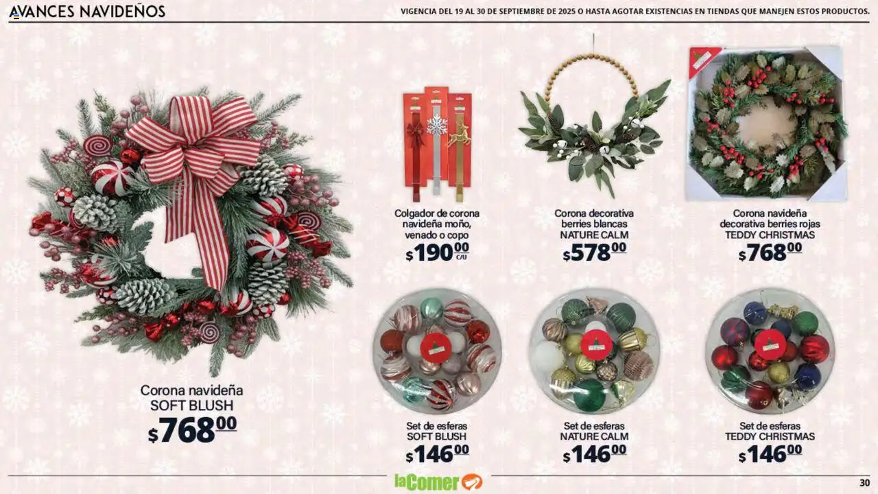 Nuevas ofertas de La Comer válidas en toda la República Mexicana desde el 19.09.2025. ¡Encuentra las mejores ofertas en La Comer - Folleto! | Página: 30