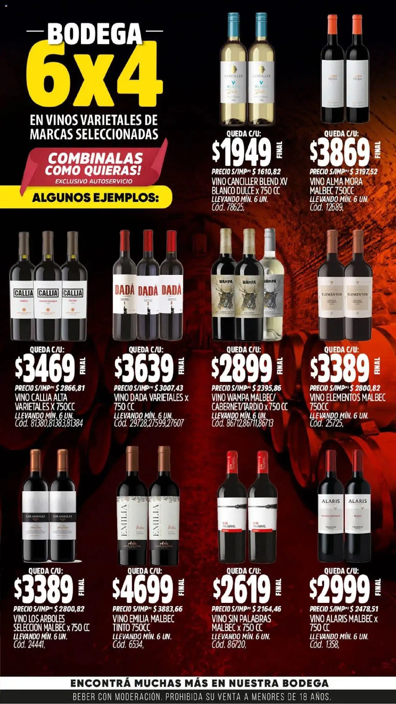 Yaguar - Oferta Semanal Córdoba │ válido desde el 06.04.2026 | Página: 4 | Productos: Vino