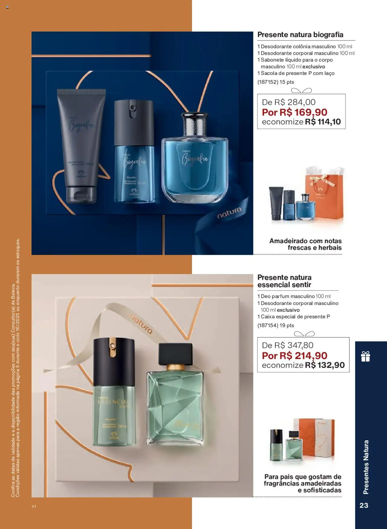 Natura Folheto - válido de 05.06.2025 | Página: 23 | Produtos: Desodorante, Caixa, Sabonete, Sabonete líquido