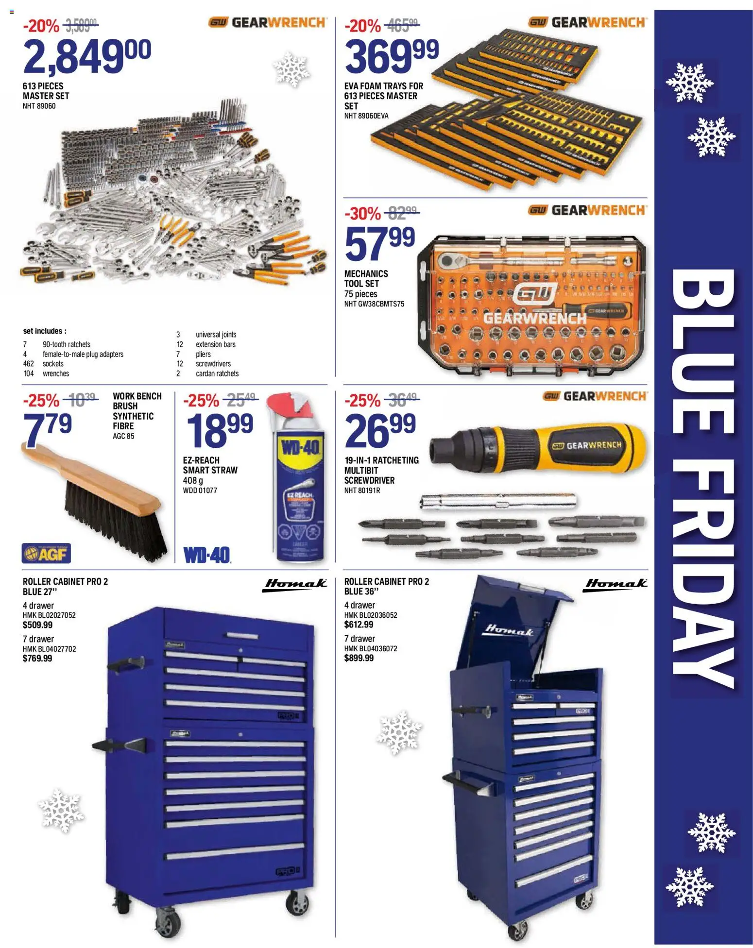 NAPA Auto Parts flyer valid from 13.11.2025 | Page: 5 | Products: Brush, Cabinet