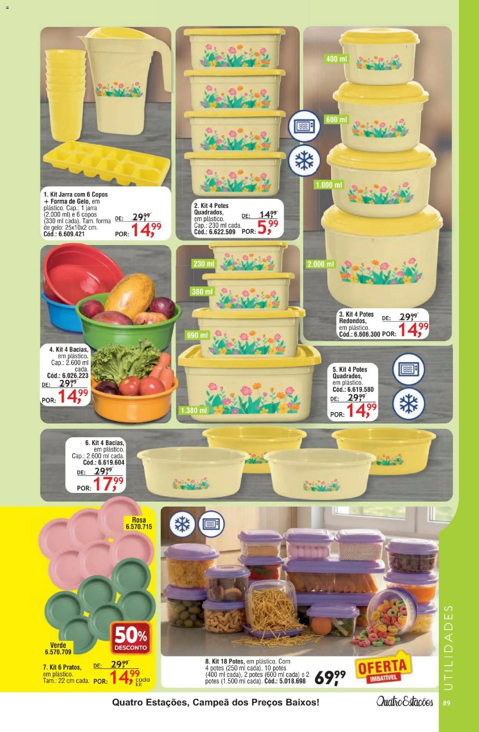 Quatro Estações - Catálogo 05-06-07 de 01/05/2026 ? Não perca as melhores promoções! | Brasil