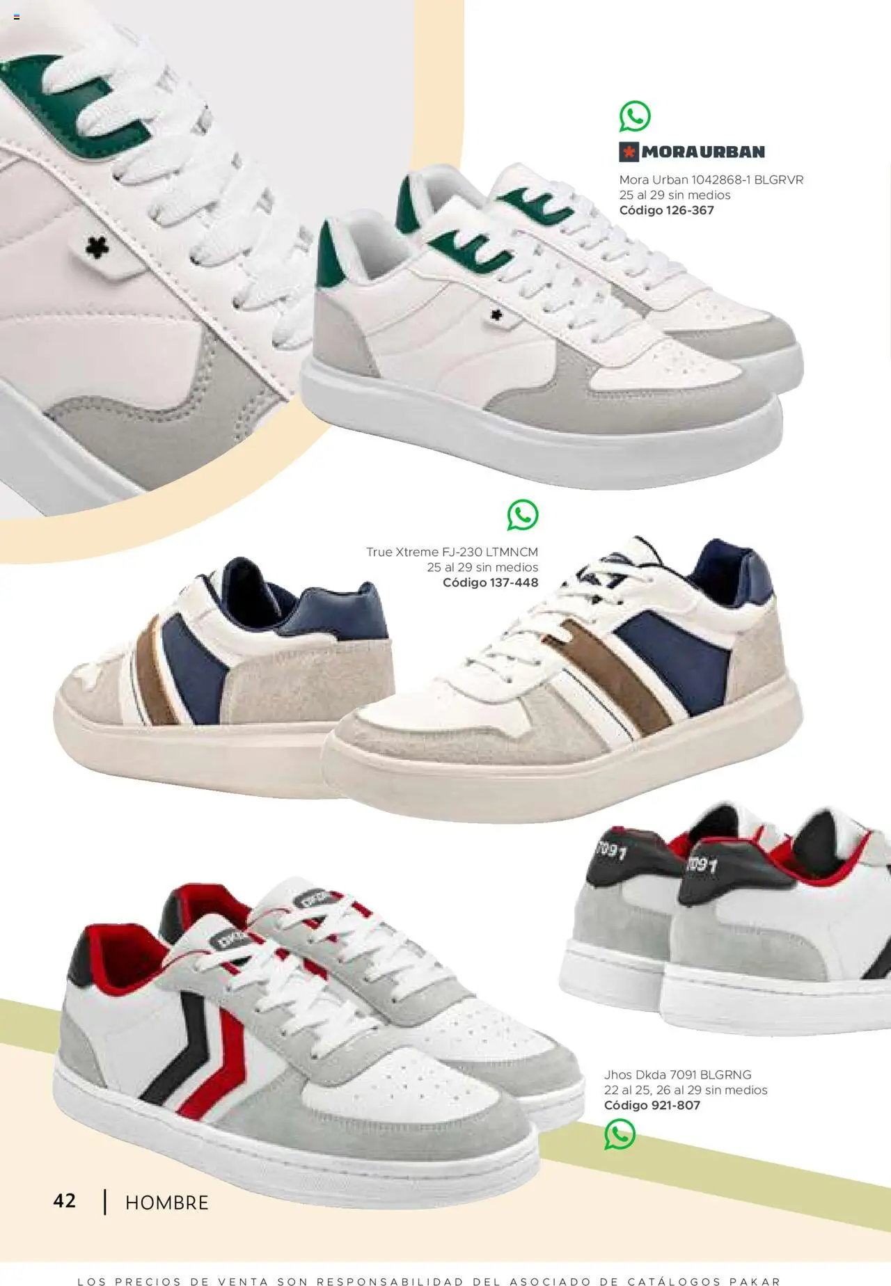 Nuevas ofertas de SC Pakar válidas en toda la República Mexicana desde el 24.07.2025. ¡Encuentra las mejores ofertas en SC Pakar - Catálogo Hombre otoño / invierno! | Página: 42