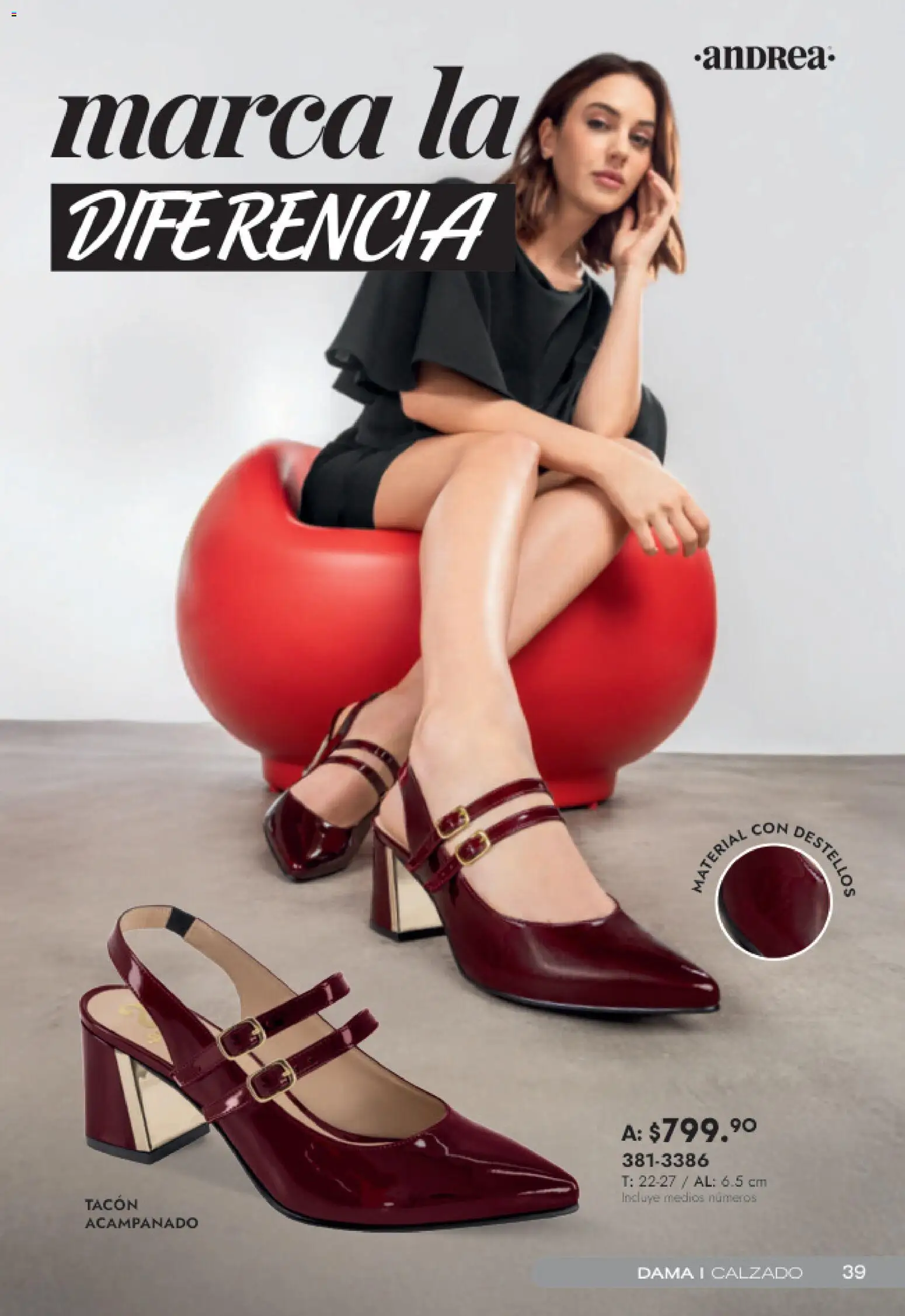 Nuevas ofertas de Andrea válidas en toda la República Mexicana desde el 15.02.2026. ¡Encuentra las mejores ofertas en Andrea catálogo Top Selection! | Página: 39