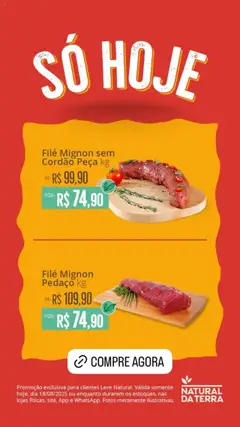 Natural da Terra - Ofertas do Dia - Pré-Visualização do folheto da loja Natural da Terra, válido de 18.08.2025