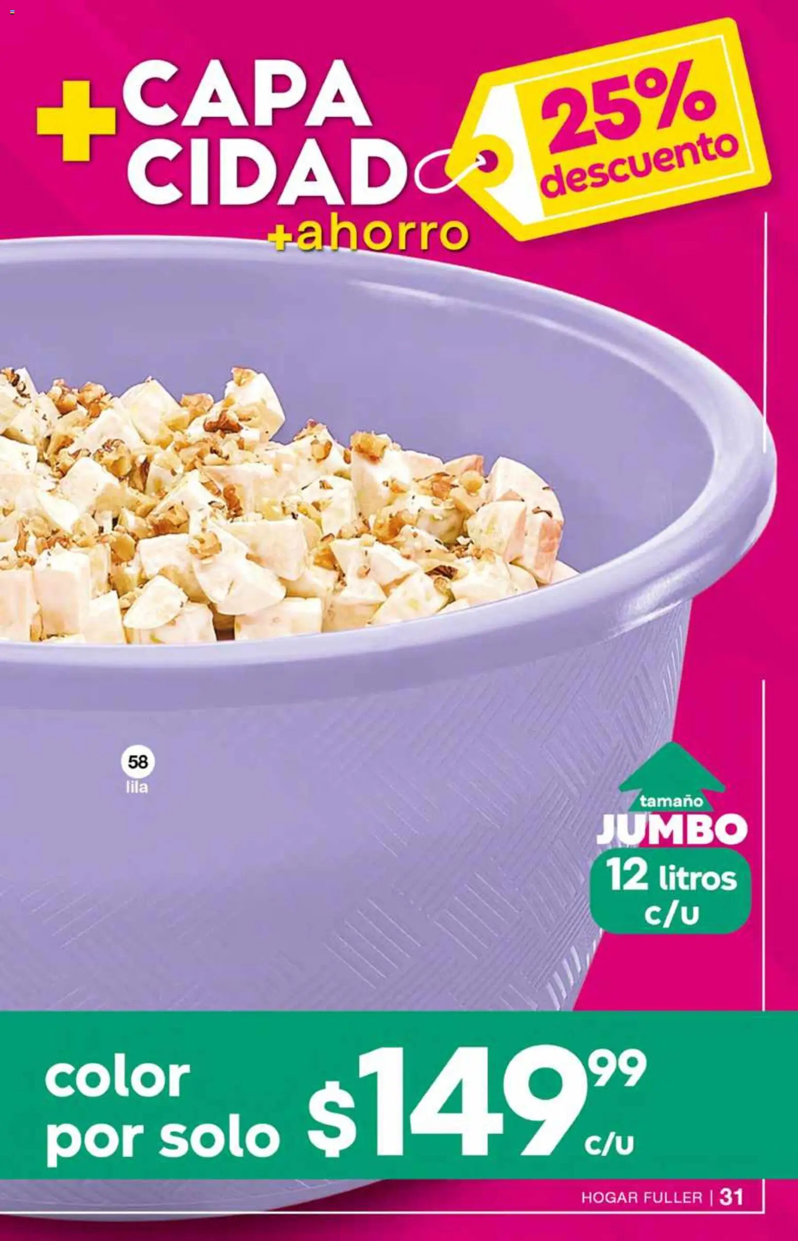 Nuevas ofertas de Fuller válidas en toda la República Mexicana desde el 26.11.2025. ¡Encuentra las mejores ofertas en Fuller campaña 17 2025! | Página: 33