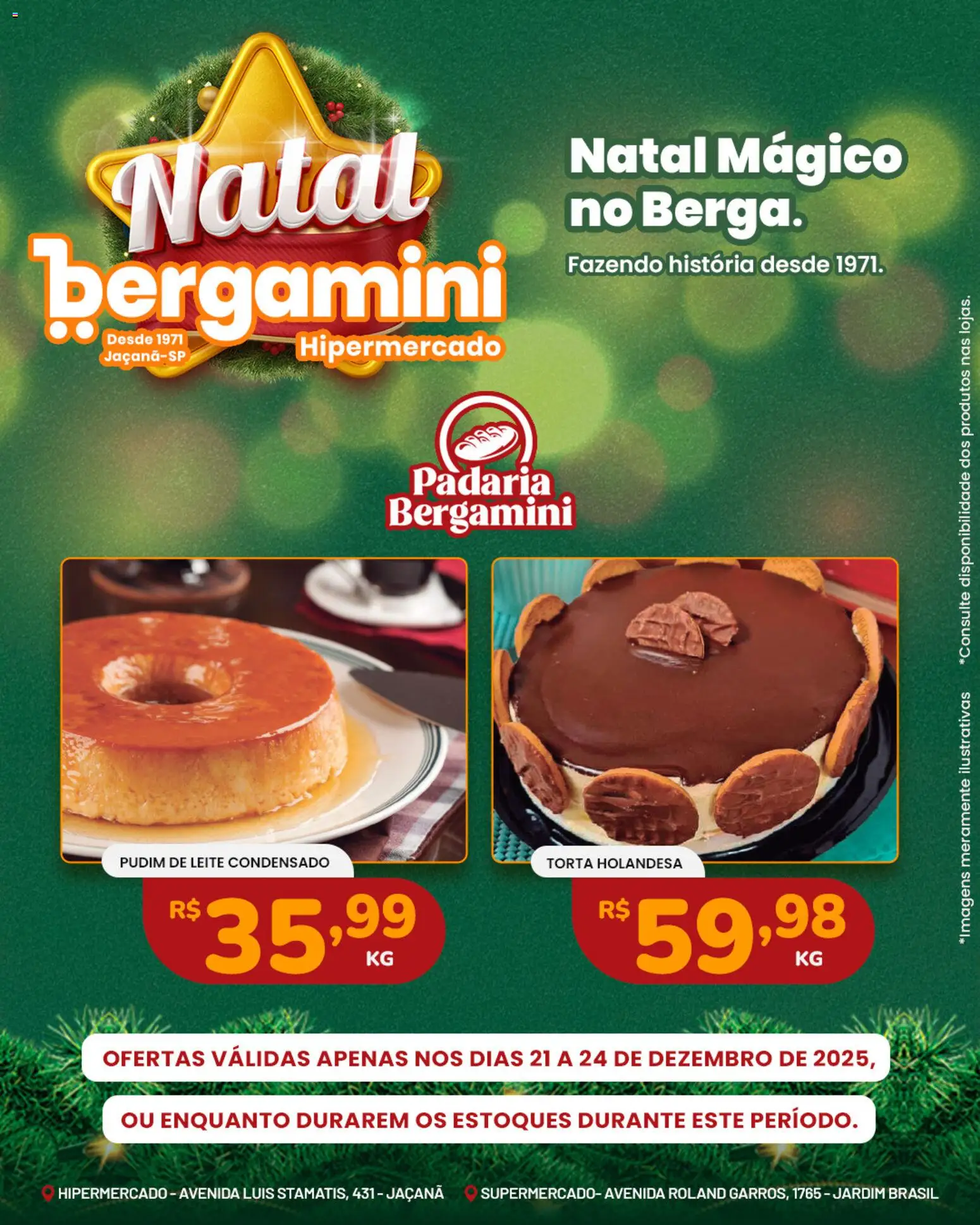 Supermercado Bergamini Folheto - válido de 21.12.2025 | Página: 18 | Produtos: Leite, Leite condensado