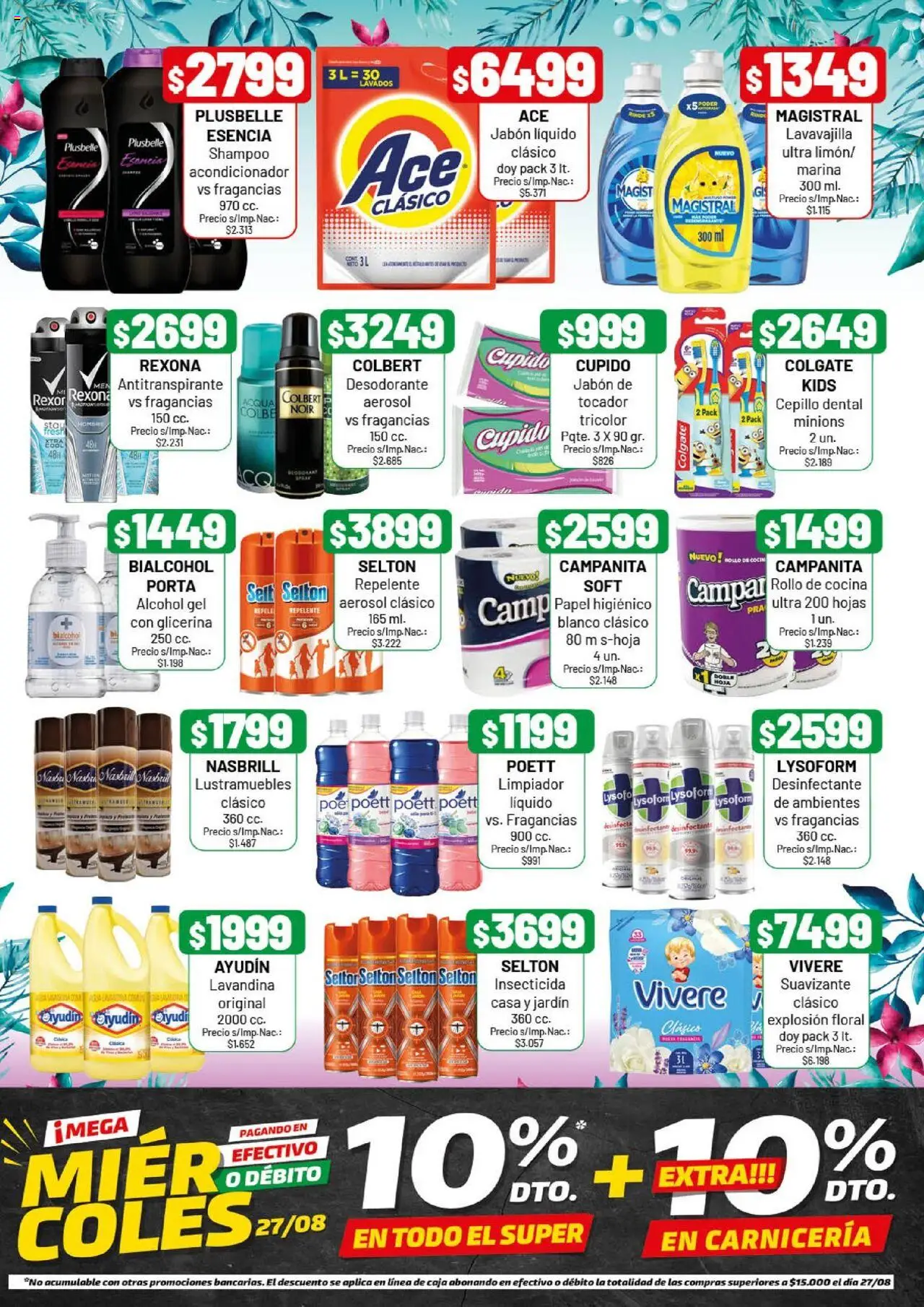 Almacor catálogo │ válido desde el 21.08.2025 | Página: 8 | Productos: Desinfectante, Cepillo, Shampoo, Jabón