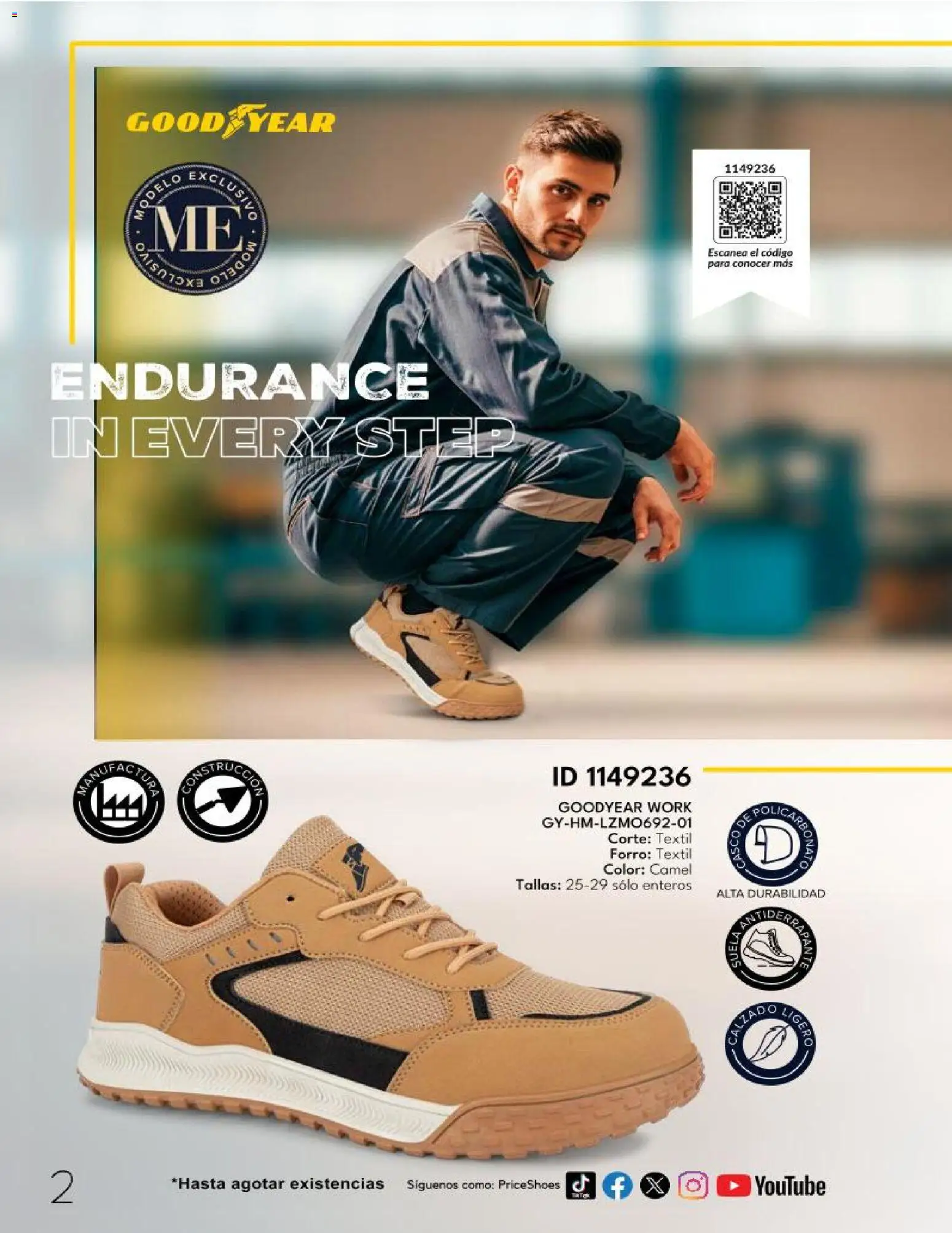 Nuevas ofertas de Price Shoes válidas en toda la República Mexicana desde el 23.12.2025. ¡Encuentra las mejores ofertas en Price Shoes catálogo Hummer! | Página: 2