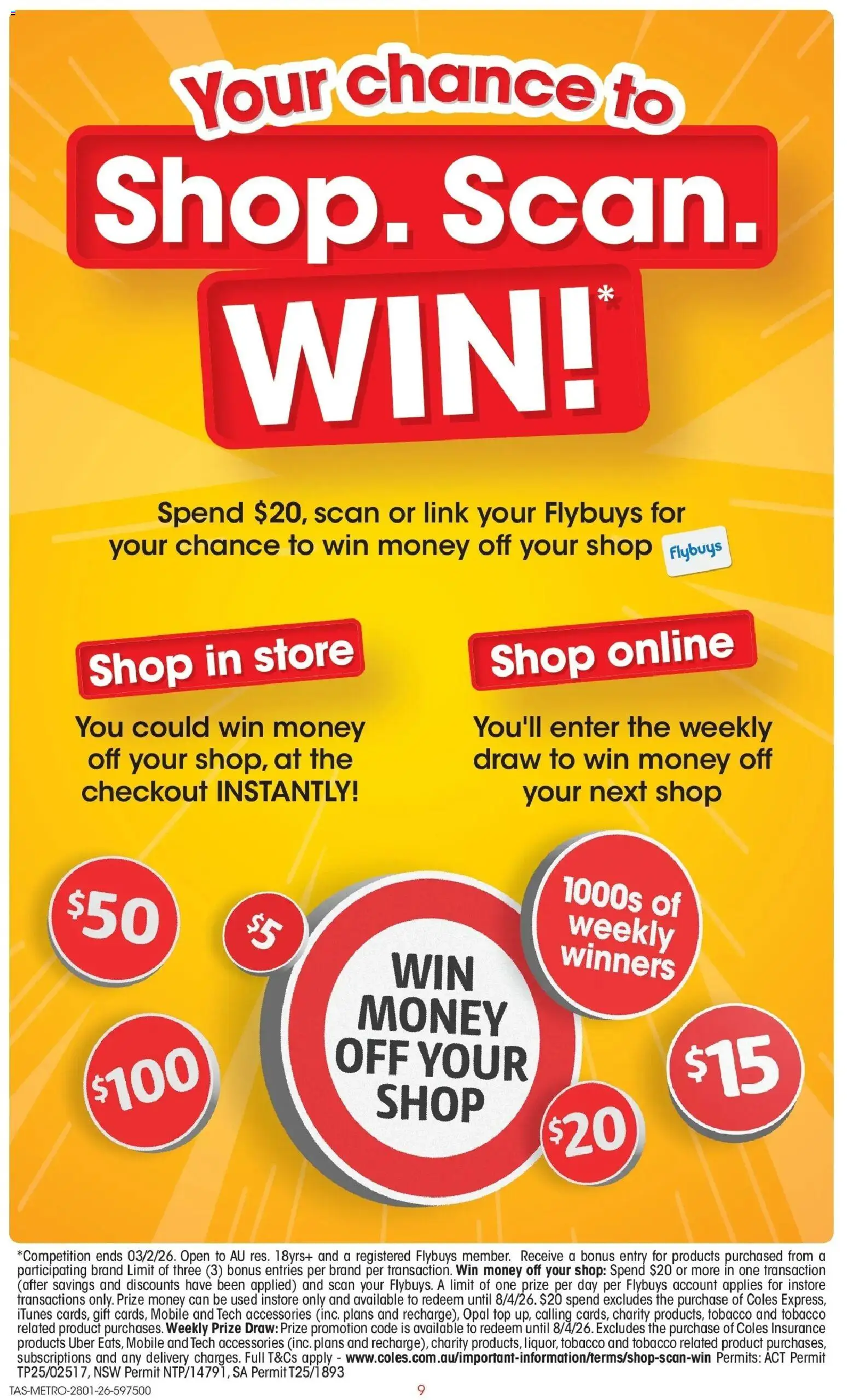 Coles catalogue - valid from 28.01.2026 | Page: 9 | Products: Opal, Accessories, Mobile