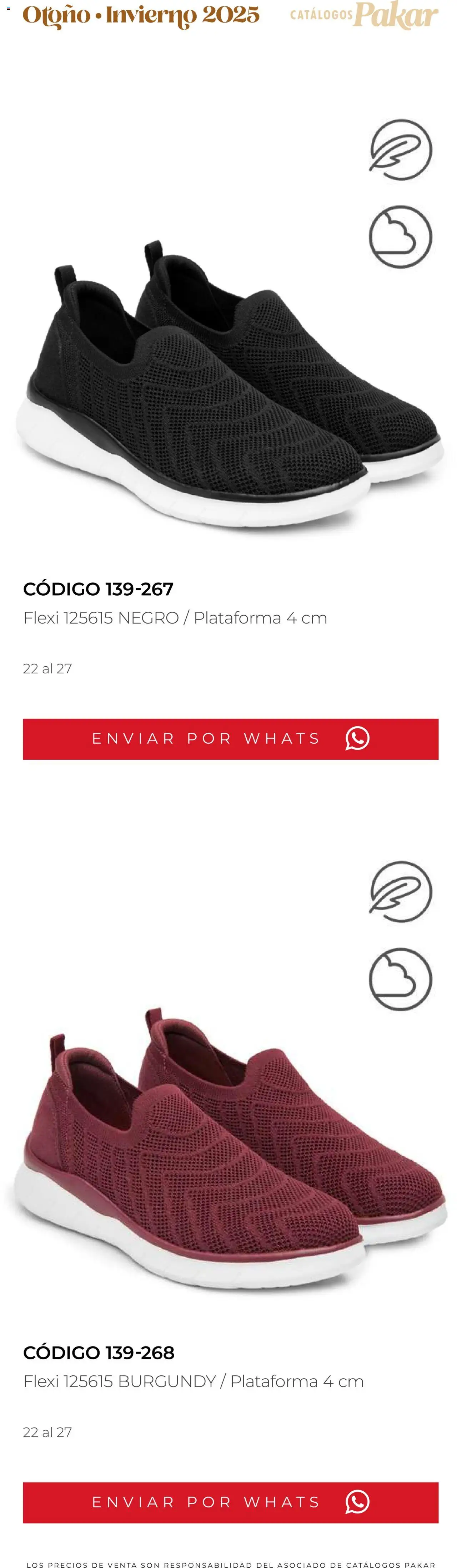 Nuevas ofertas de SC Pakar válidas en toda la República Mexicana desde el 10.10.2025. ¡Encuentra las mejores ofertas en SC Pakar - Catálogo Flexi otoño / invierno! | Página: 153