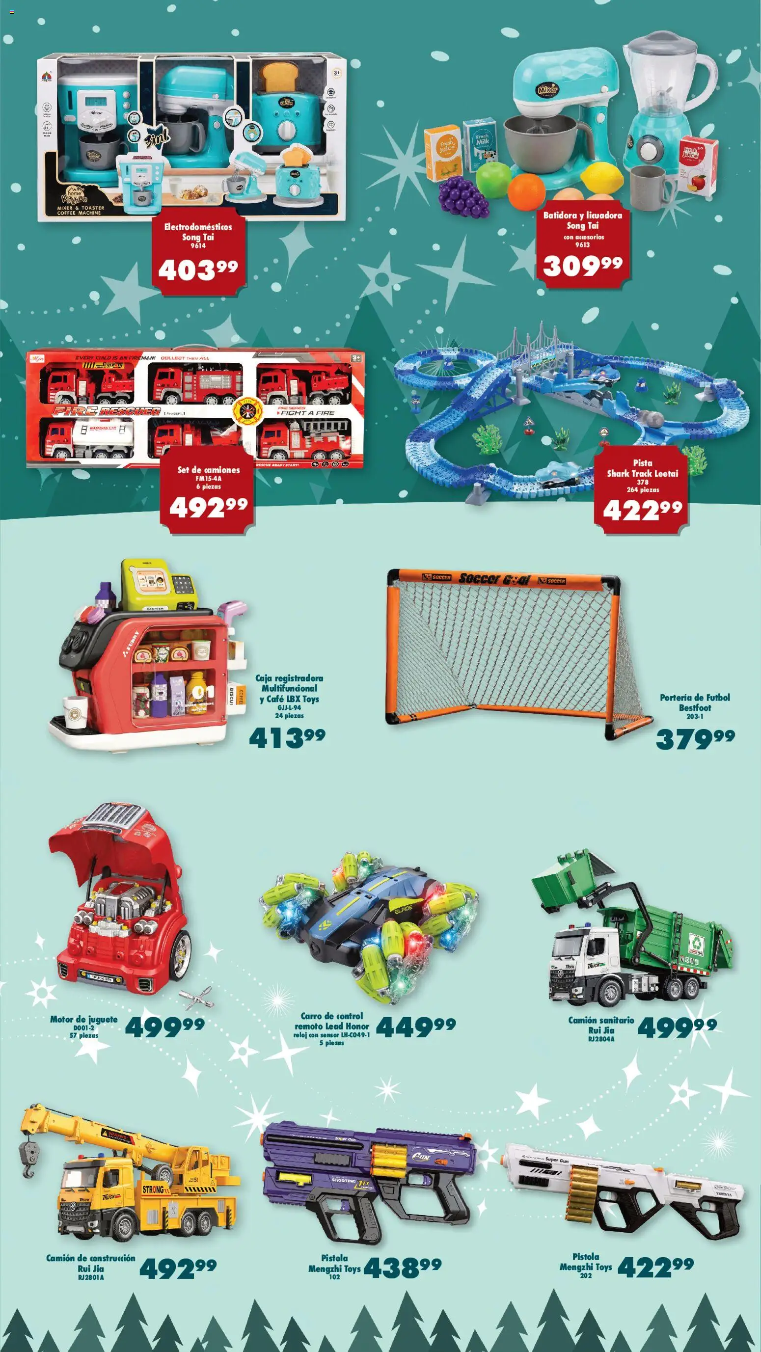 Nuevas ofertas de S-Mart válidas en toda la República Mexicana desde el 19.12.2025. ¡Encuentra las mejores ofertas en S-Mart folleto Ofertas de Feria Monterrey! | Página: 2 | Productos: Café, Licuadora, Batidora, Caja