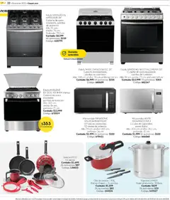 Vista previa de Coppel catálogo Encuentra todo para el intercambio, nuevo folleto de la tienda, válido en México a partir del 06.12.2025 | Página: 22 | Productos: Microondas, Vaporera, Batería, Olla