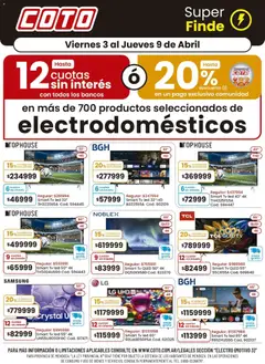 Vista previa Coto - Electro Motivo válido desde el 03.04.2026