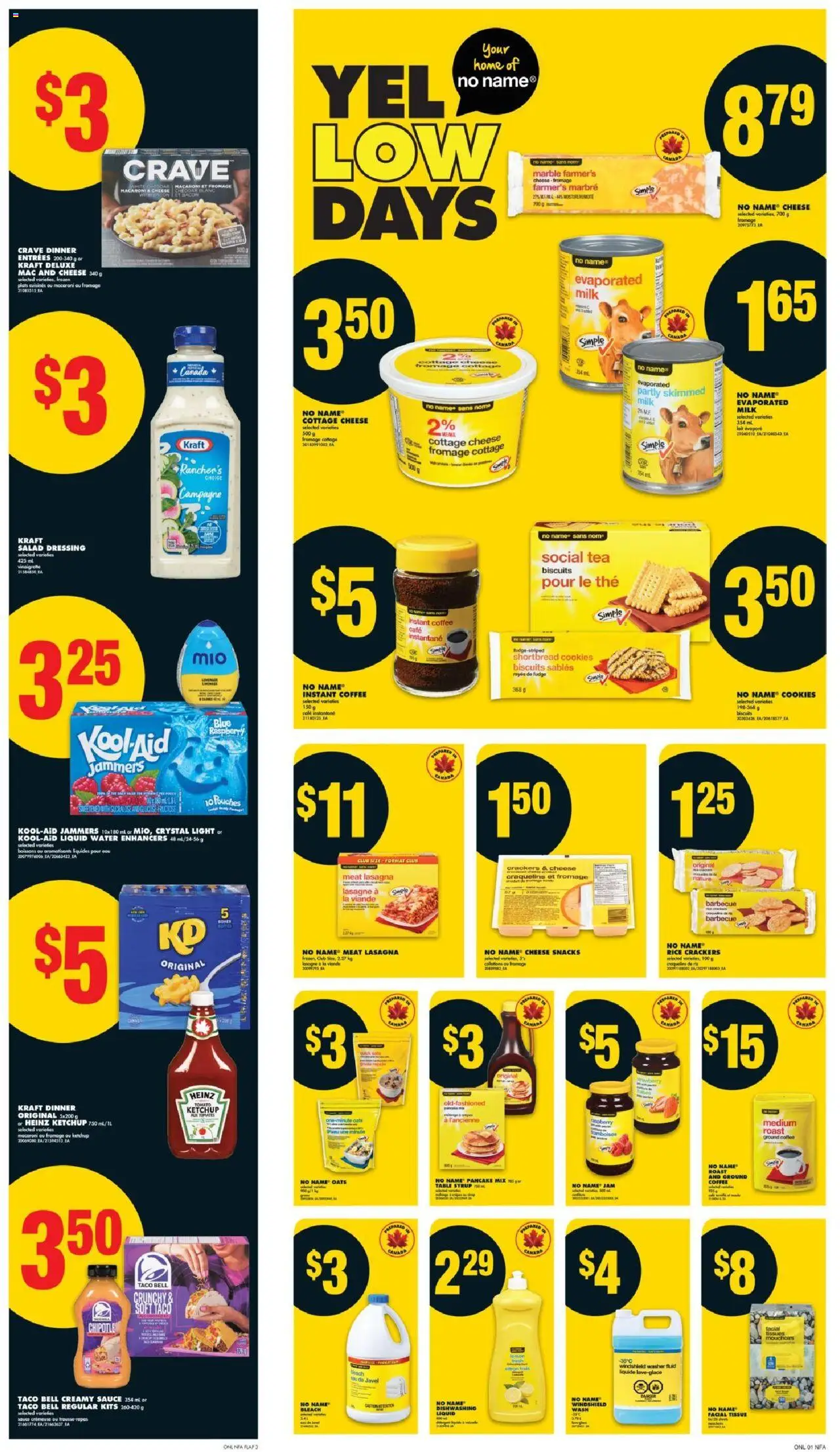 No Frills flyer valid from 16.10.2025 | Page: 6 | Products: Rice, Salad, Soap, Table