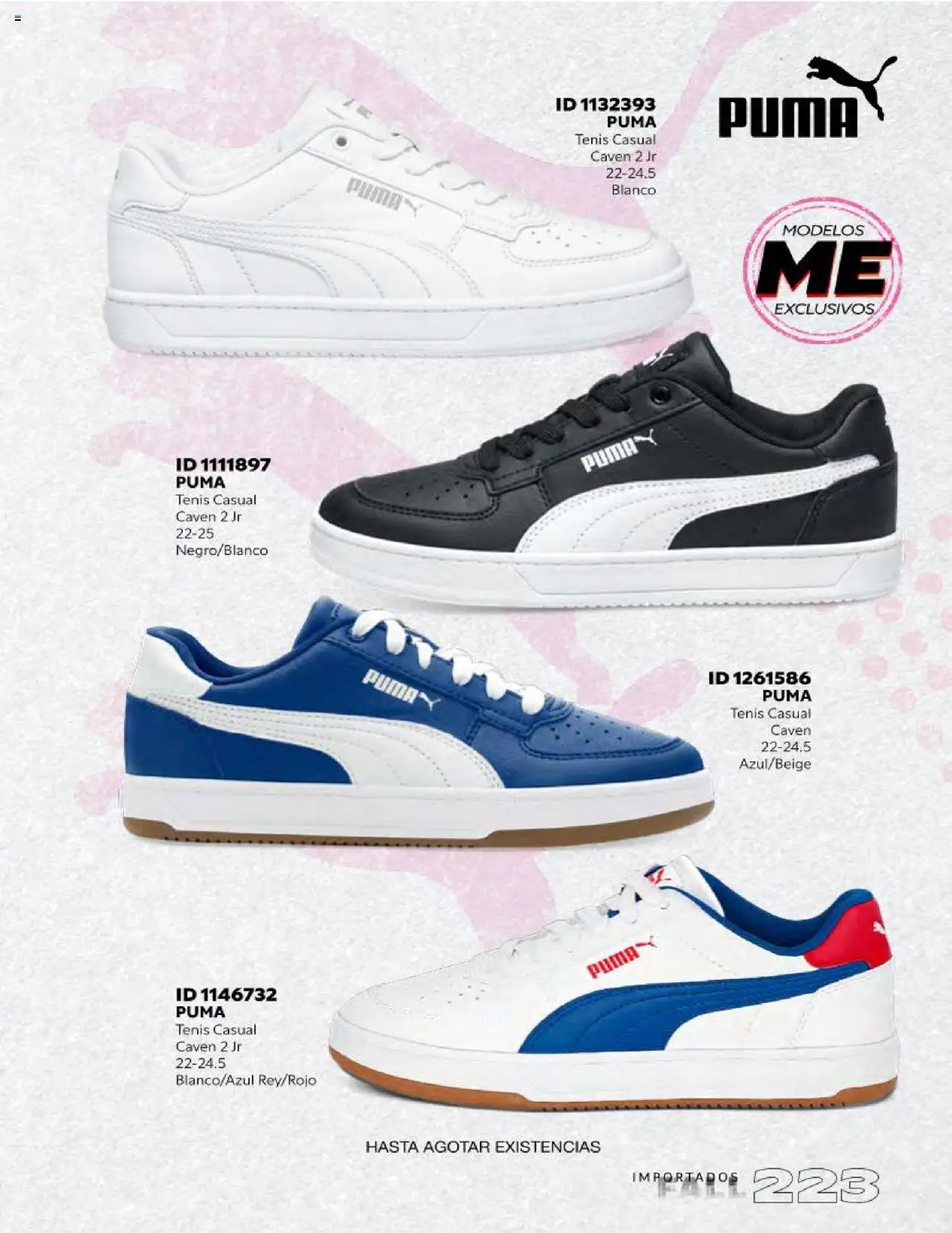 Nuevas ofertas de Price Shoes válidas en toda la República Mexicana desde el 18.10.2025. ¡Encuentra las mejores ofertas en Price Shoes catálogo Fall Importados segunda! | Página: 223 | Productos: Tenis