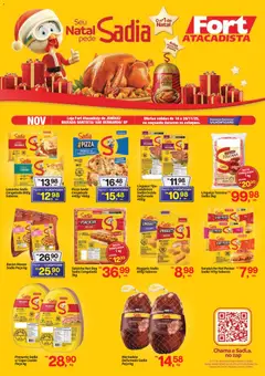 Fort Atacadista - 	 Ofertas Sadia e Perdigão - Pré-Visualização do folheto da loja Fort Atacadista, válido de 18.11.2025