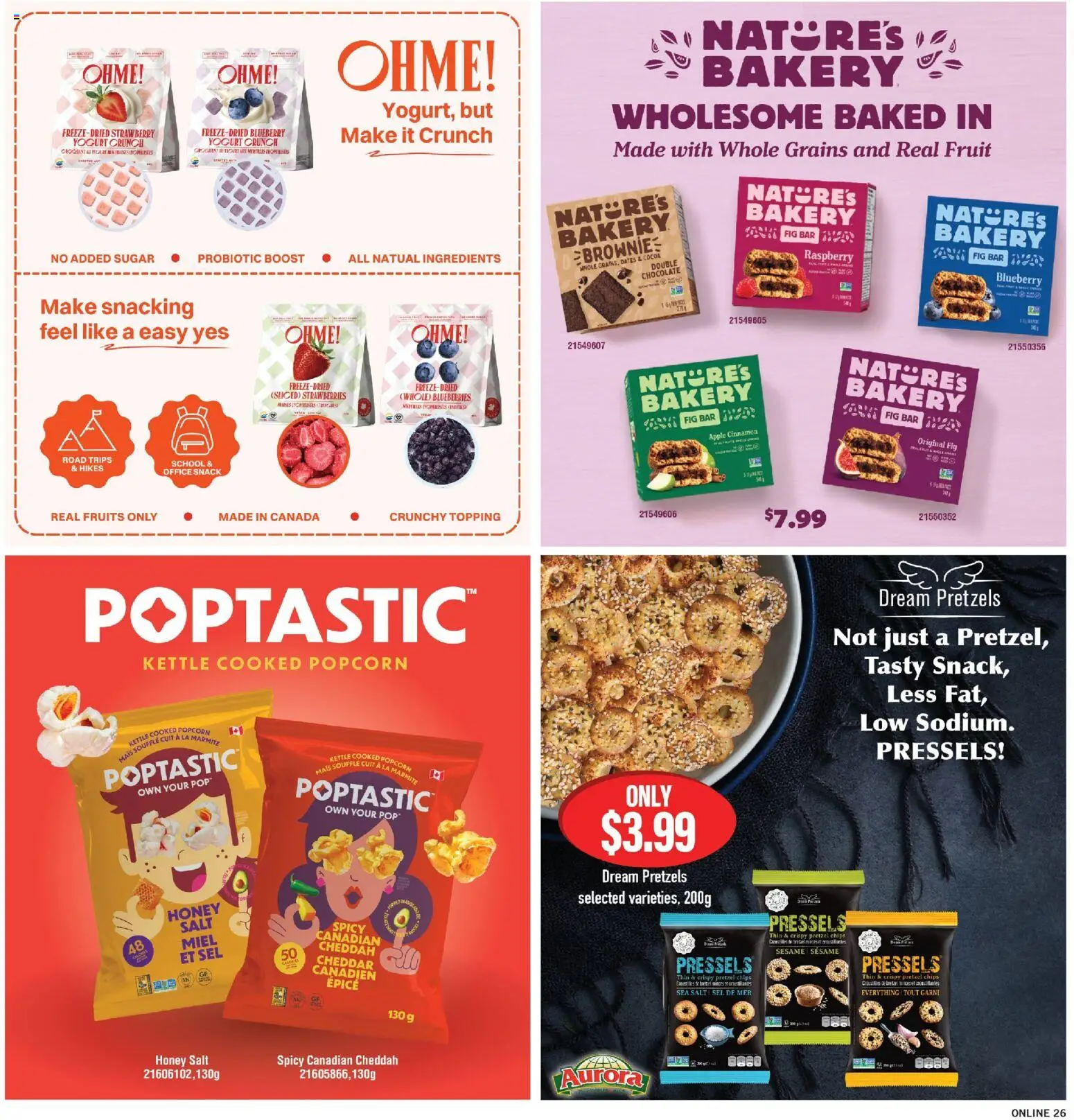 Fortinos flyer valid from 19.03.2026 | Page: 26 | Products: Chips, Kettle, Yogurt, Chocolate