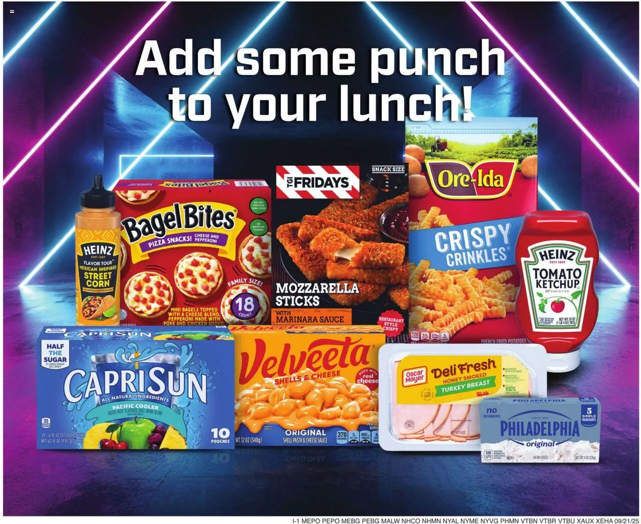 Hannaford Weekly Ad - valid from 21.09.2025 | Page: 9 | Products: Ketchup, Cream, Sauce, Sugar