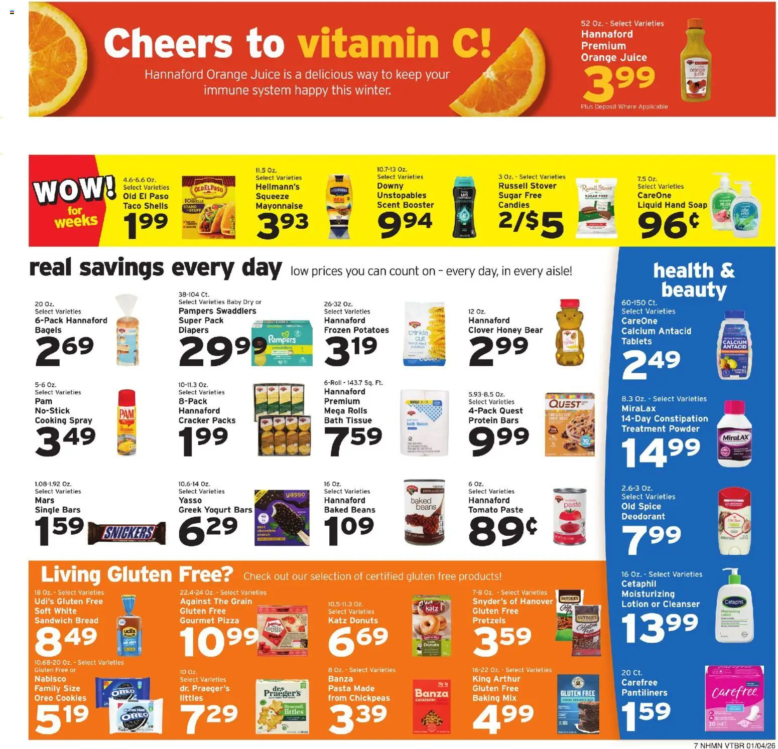 Hannaford Weekly Ad - valid from 04.01.2026 | Page: 7