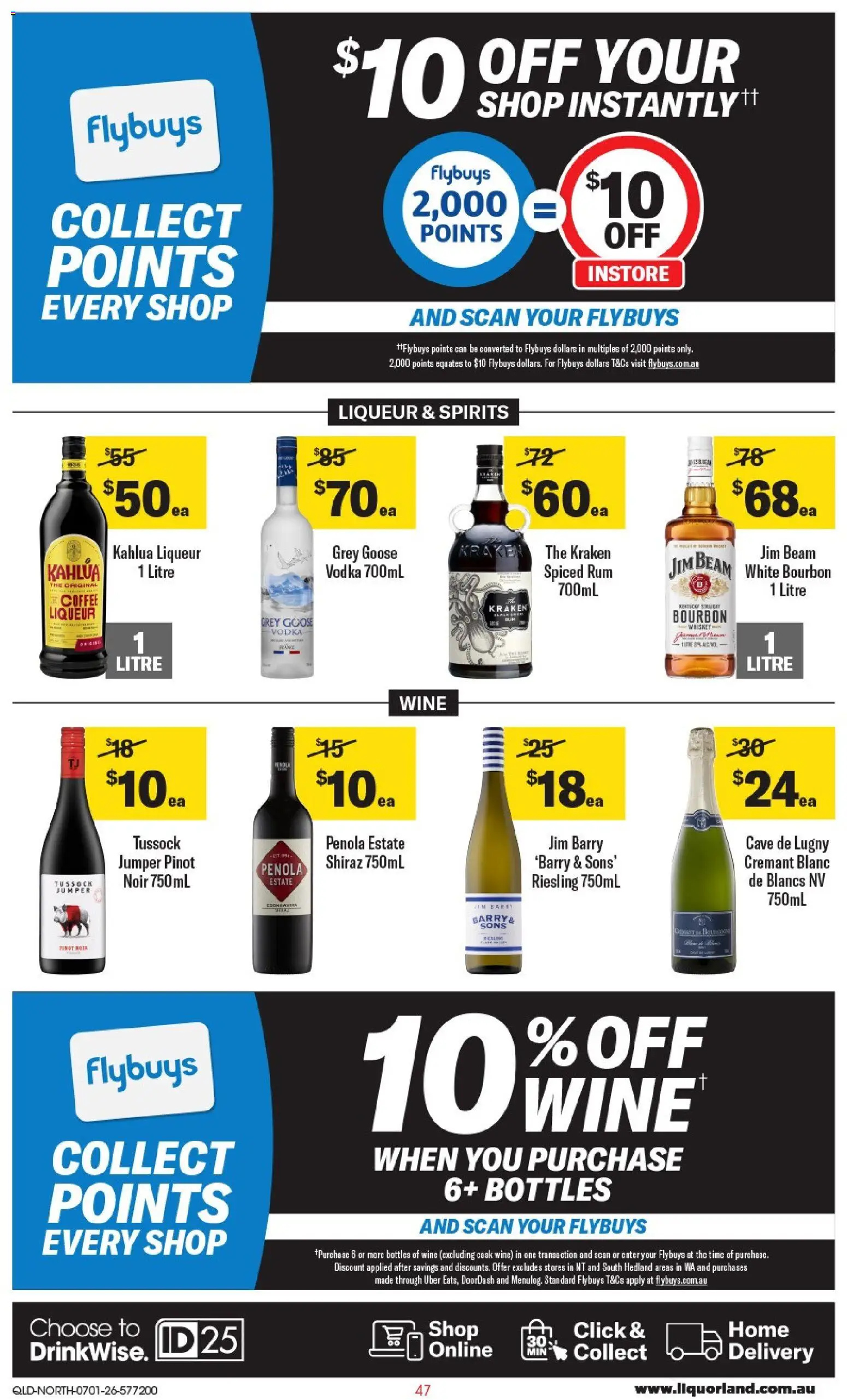 Coles catalogue - valid from 07.01.2026 | Page: 49 | Products: Jumper, Coffee, Bourbon, Vodka