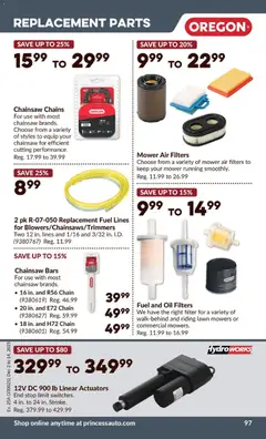 Preview of Princess Auto - 2 Week Sale! from shop Princess Auto valid from 02.12.2025 | Page: 102 | Products: Mower, Oil