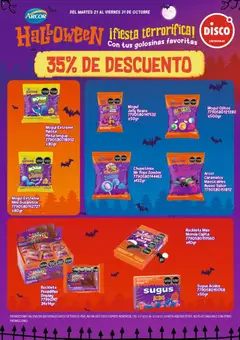 Vista previa Disco - HALLOWEEN DISCO válido desde el 21.10.2025