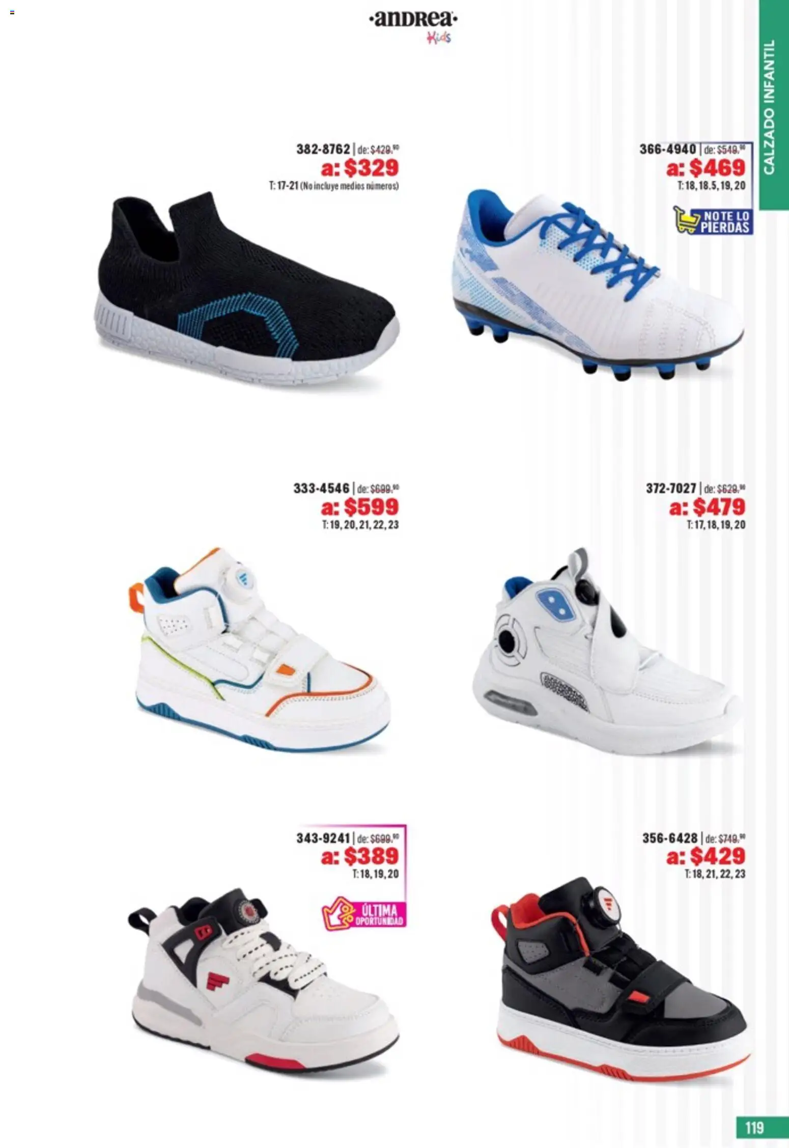 Nuevas ofertas de Andrea válidas en toda la República Mexicana desde el 05.04.2026. ¡Encuentra las mejores ofertas en Andrea catálogo Outlet! | Página: 119