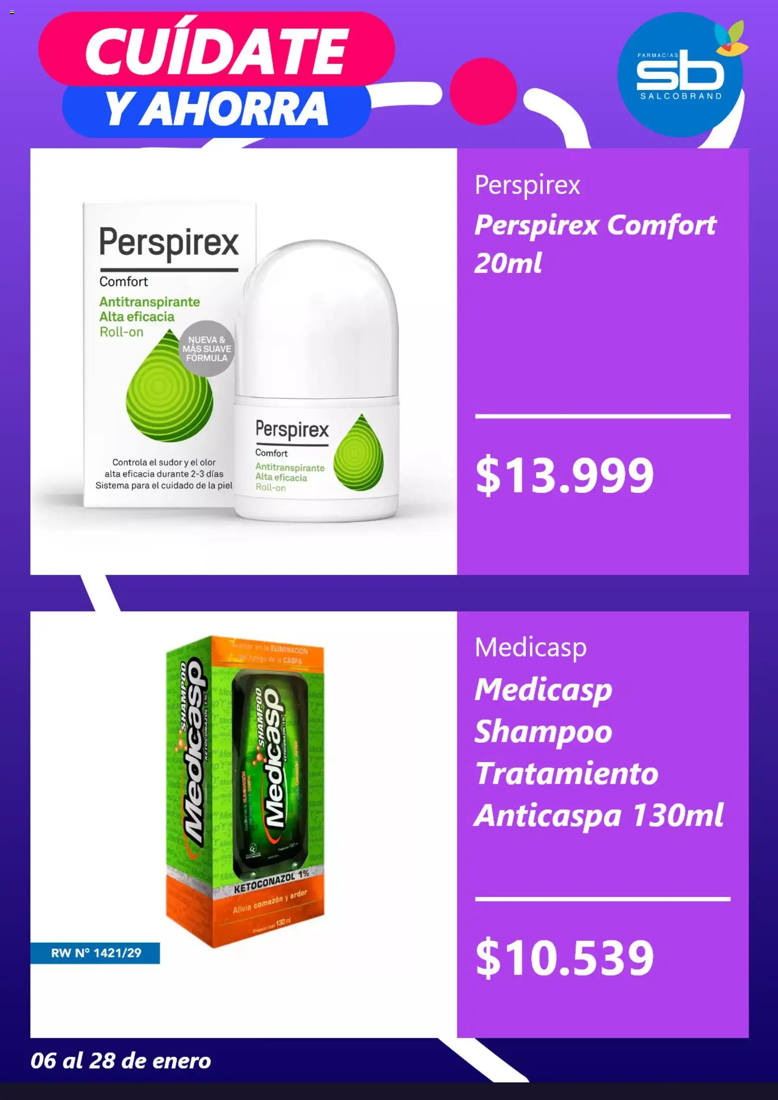 Salcobrand ofertas  │ válido desde el 06.01.2026 | Página: 4 | Productos: Antitranspirante, Shampoo