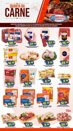 Bramil Supermercados - Ofertas Quarta da Carne - Pré-Visualização do folheto da loja Bramil Supermercados, válido de 13.08.2025