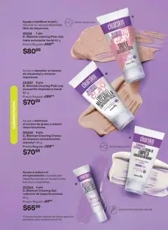 Vista previa de Blemish Clearing Crema de limpieza concentración máxima*, Crema de limpieza concentración máxima* 50 g, nuevo folleto de la tienda, válido en México a partir del 02.04.2026 | Página: 166 | Productos: Crema de limpieza, Crema, Exfoliante facial, Mascarilla