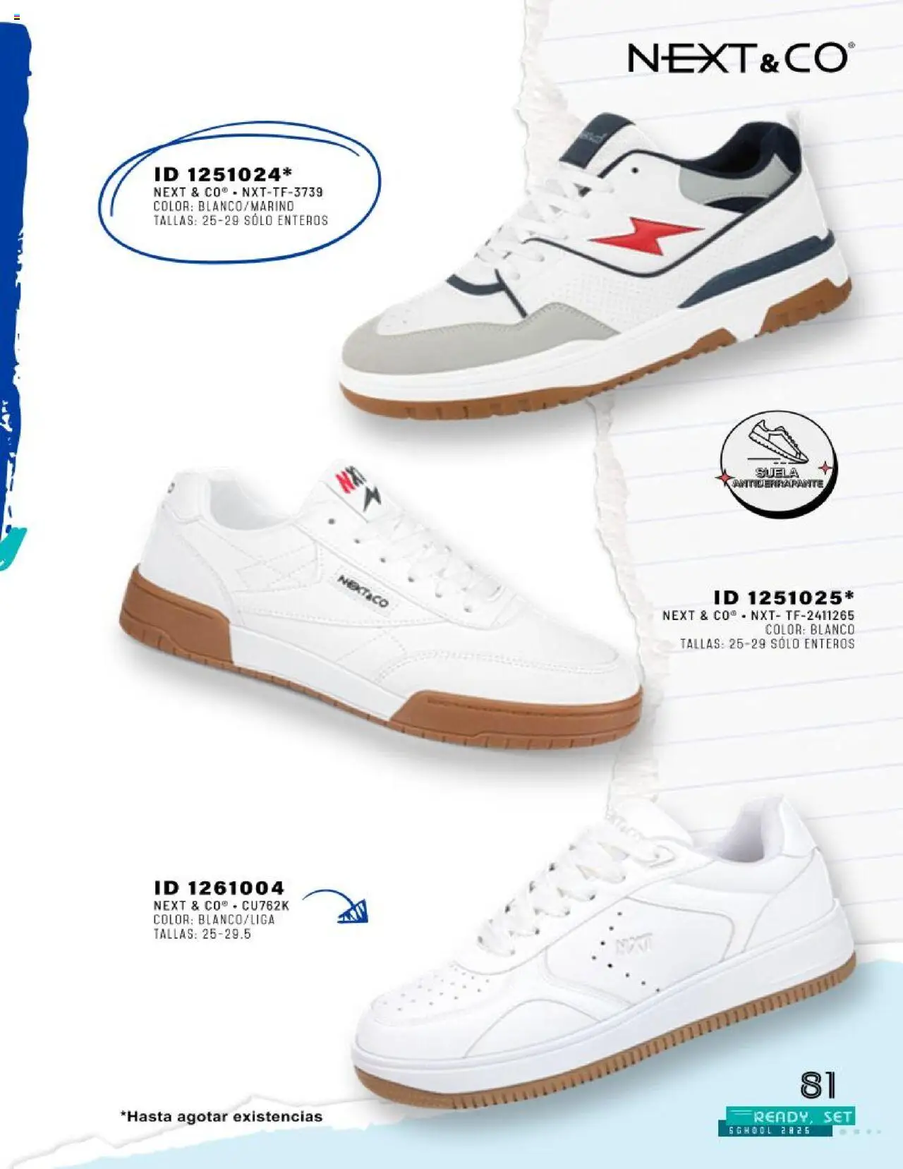 Nuevas ofertas de Price Shoes válidas en toda la República Mexicana desde el 26.08.2025. ¡Encuentra las mejores ofertas en Price Shoes - Catálogo Ready for School ! | Página: 81