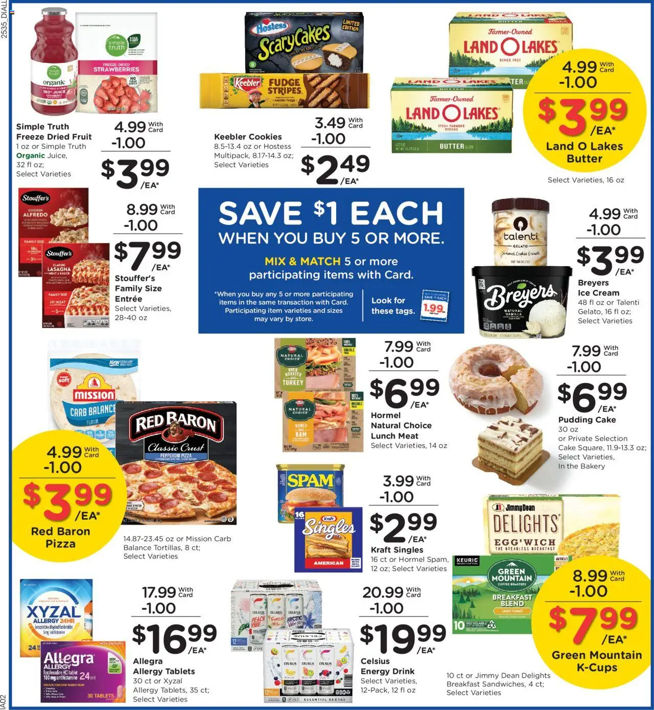 Baker's Weekly Ad - valid from 01.10.2025 | Page: 5 | Products: Bakery, Pizza, Ice cream, Tablet