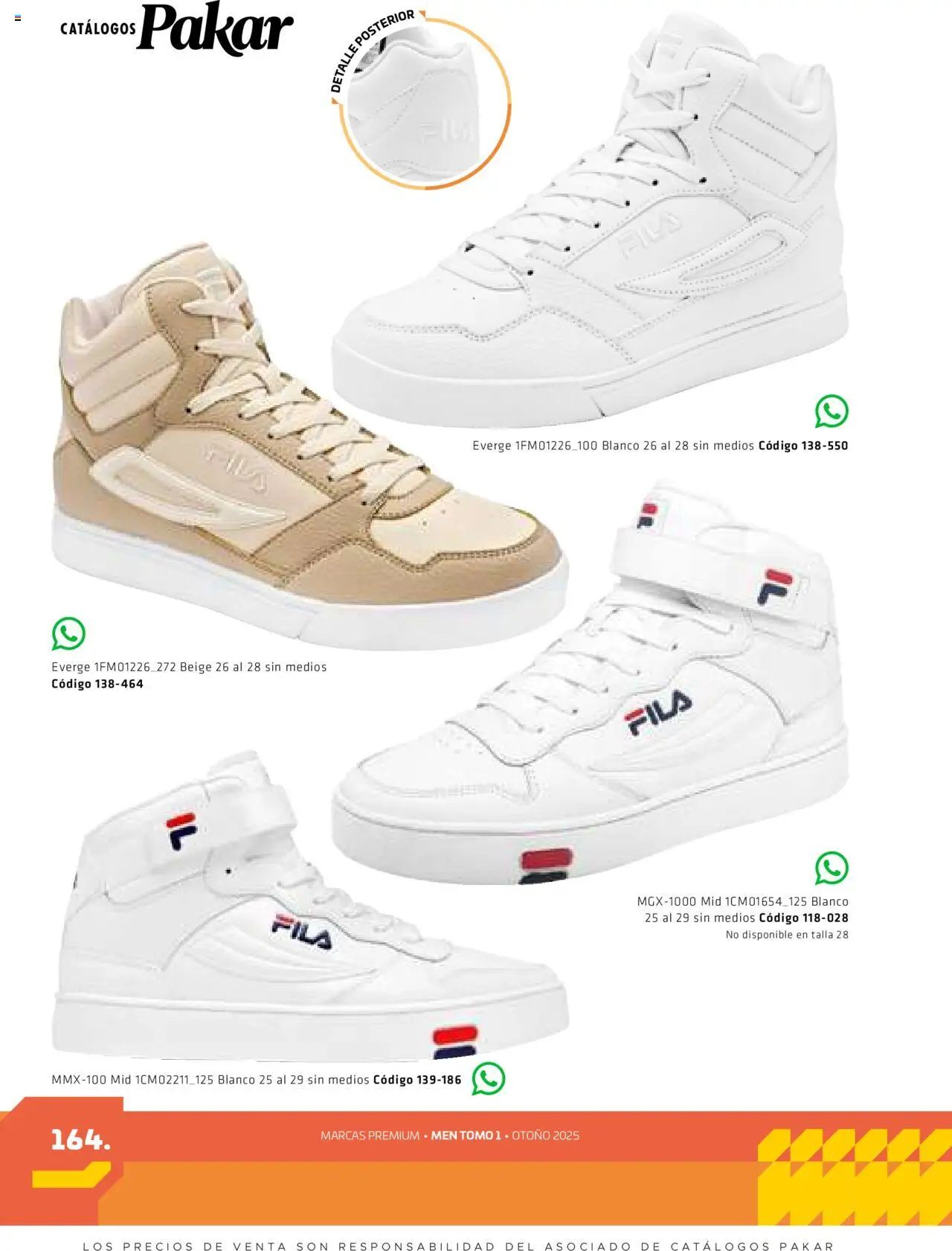 Nuevas ofertas de SC Pakar válidas en toda la República Mexicana desde el 29.08.2025. ¡Encuentra las mejores ofertas en SC Pakar - Catálogo Otoño Men Tomo 1! | Página: 164