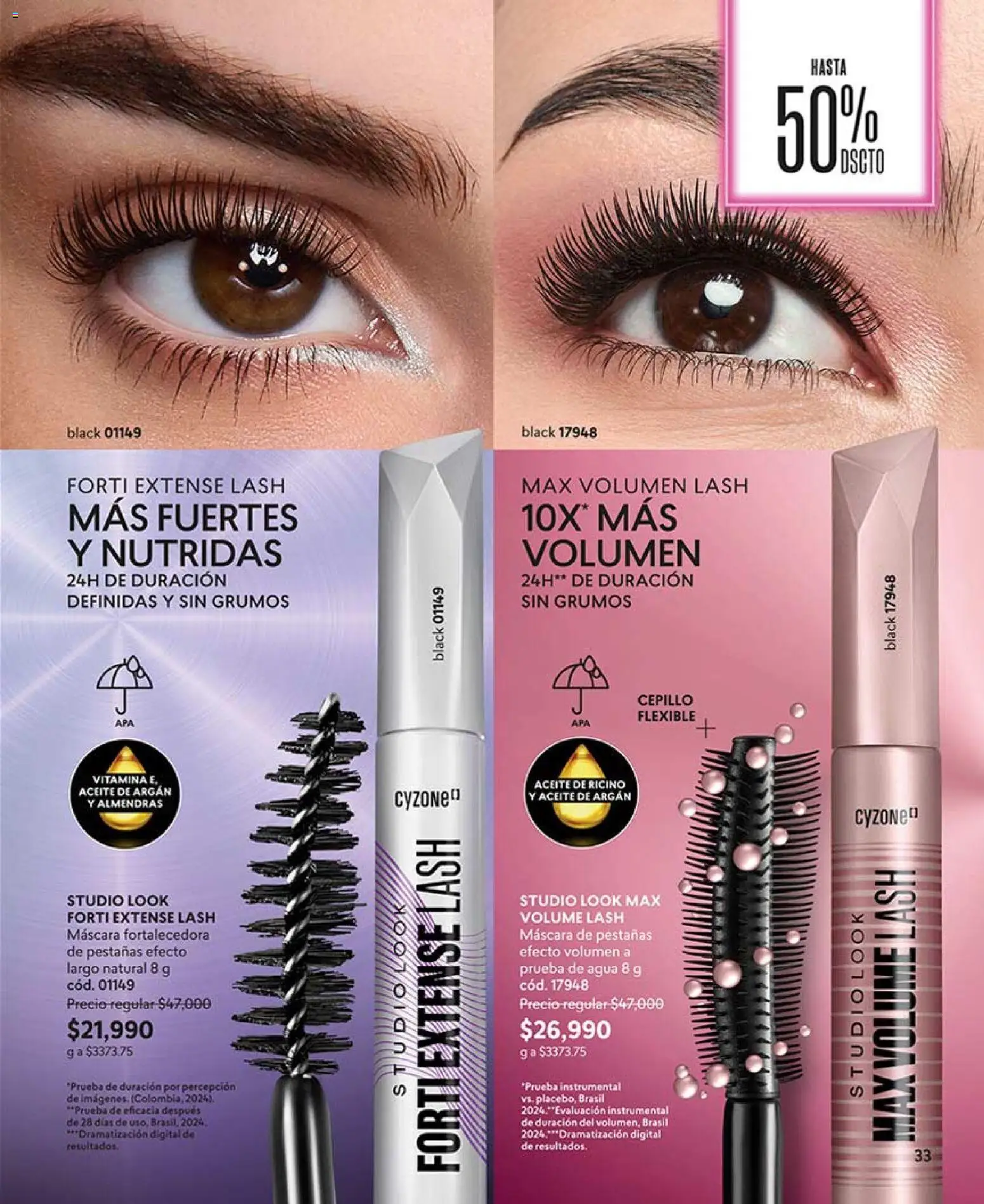 CyZone revista - valida desde el 01.05.2026 | Página: 33 | Productos: Agua, Almendras, Máscara, Aceite