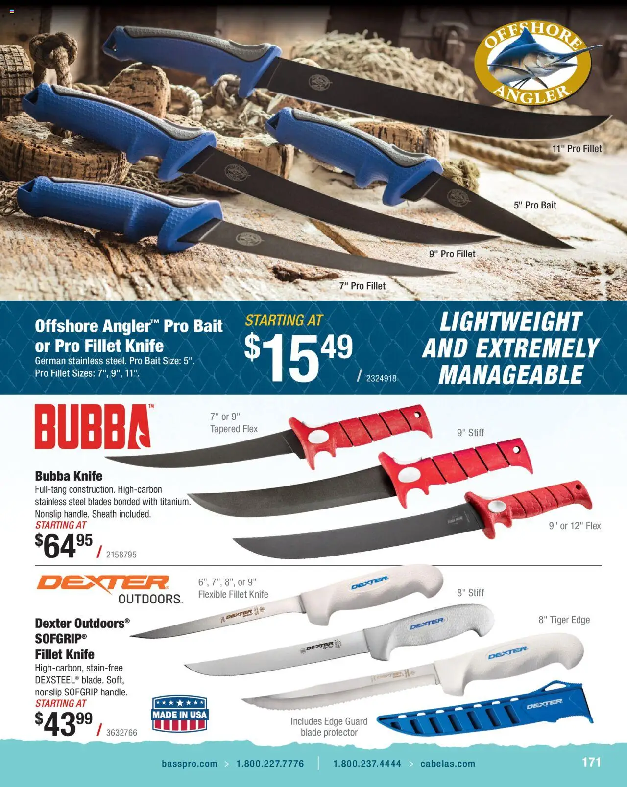 Cabela's Saltwater Specialist 25 - valid from 01.01.2025 | Page: 171 | Products: Bait