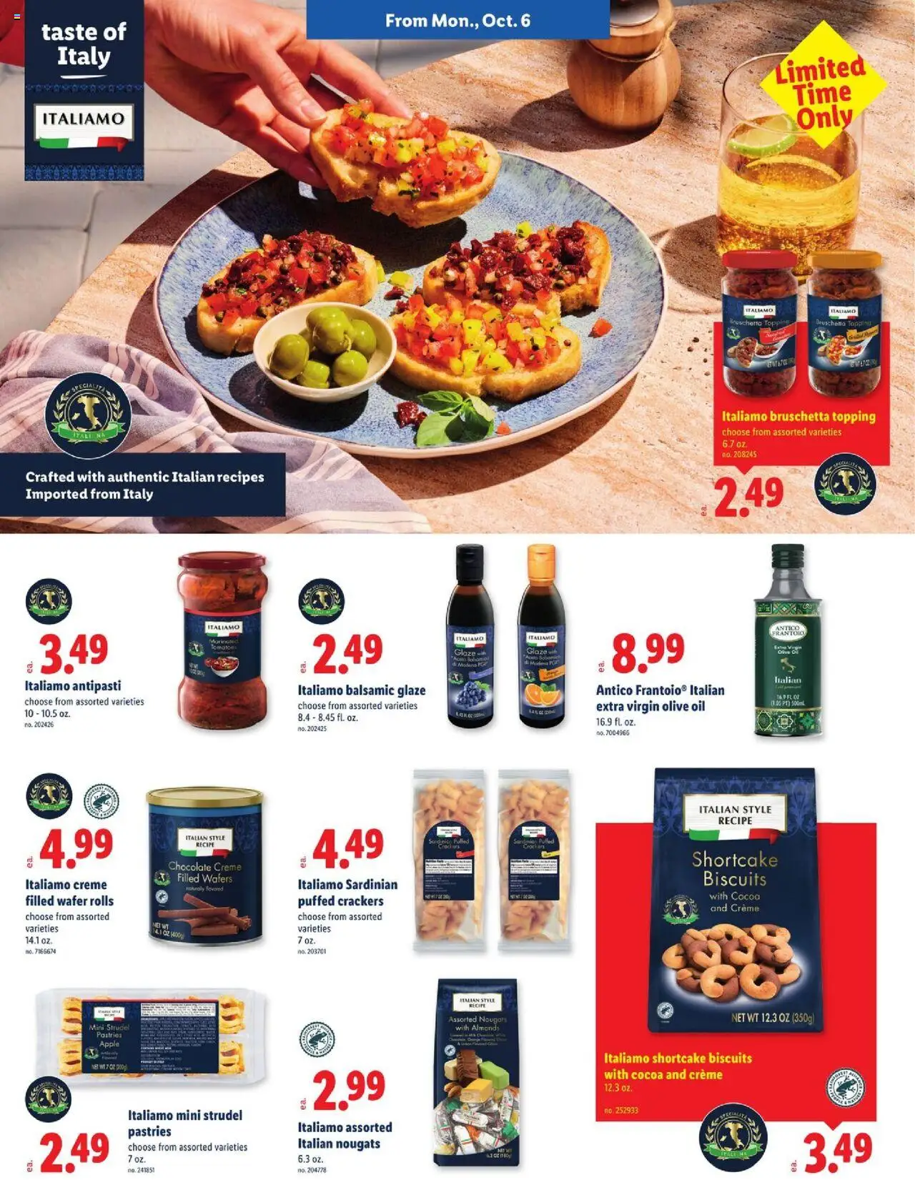 Lidl Weekly Ad - NY - valid from 01.10.2025 | Page: 7 | Products: Oil, Chocolate, Tomatoes