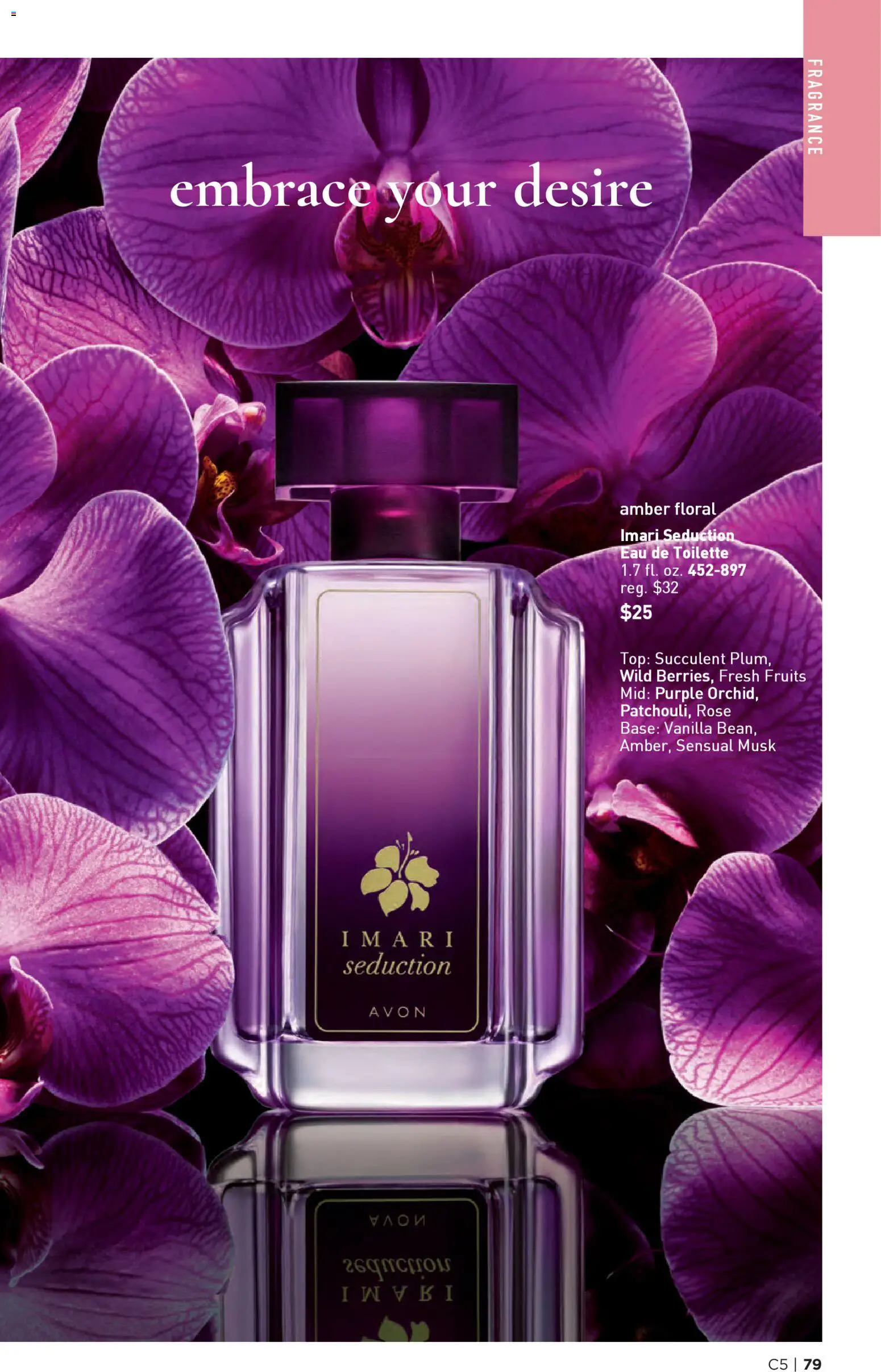 Avon Brochure - valid from 25.02.2026 | Page: 79 | Products: Fragrance, Eau de toilette, Fruits, 2人掛けソファ