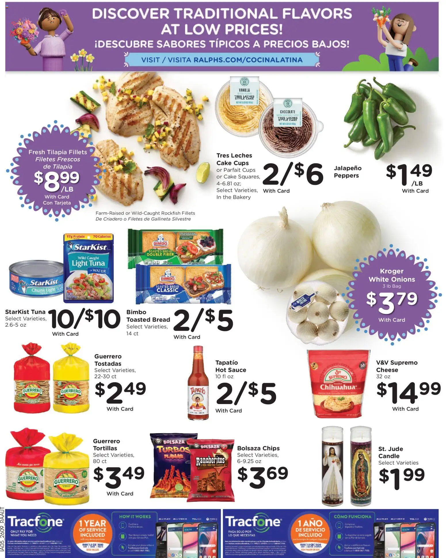 Ralphs Weekly Ad - valid from 01.04.2026 | Page: 15 | Products: Bakery, Cheese, Bread, Chocolate