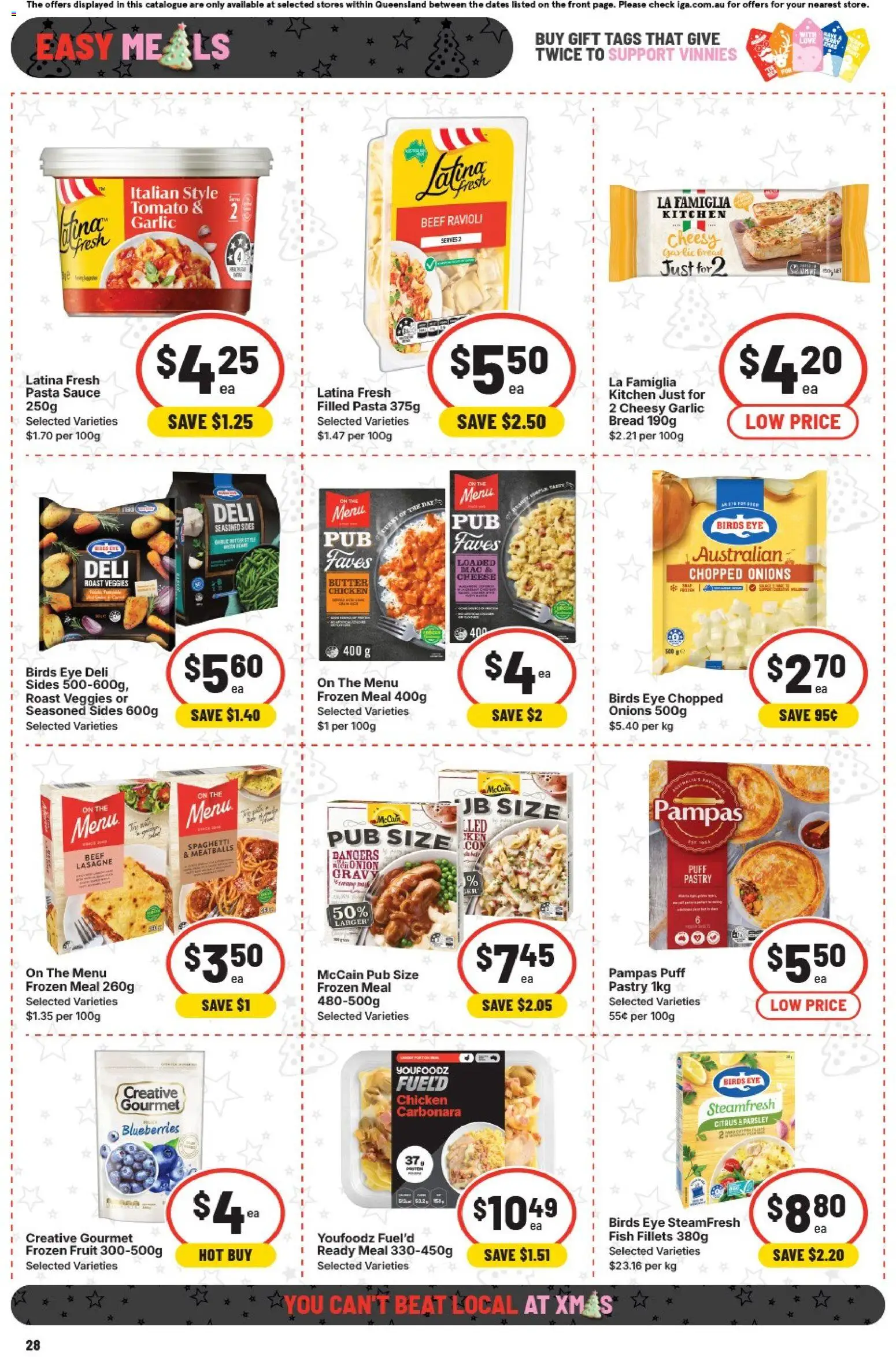 IGA catalogue - valid from 26.11.2025 | Page: 27 | Products: Beef, Pastry, Blueberries, Parsley