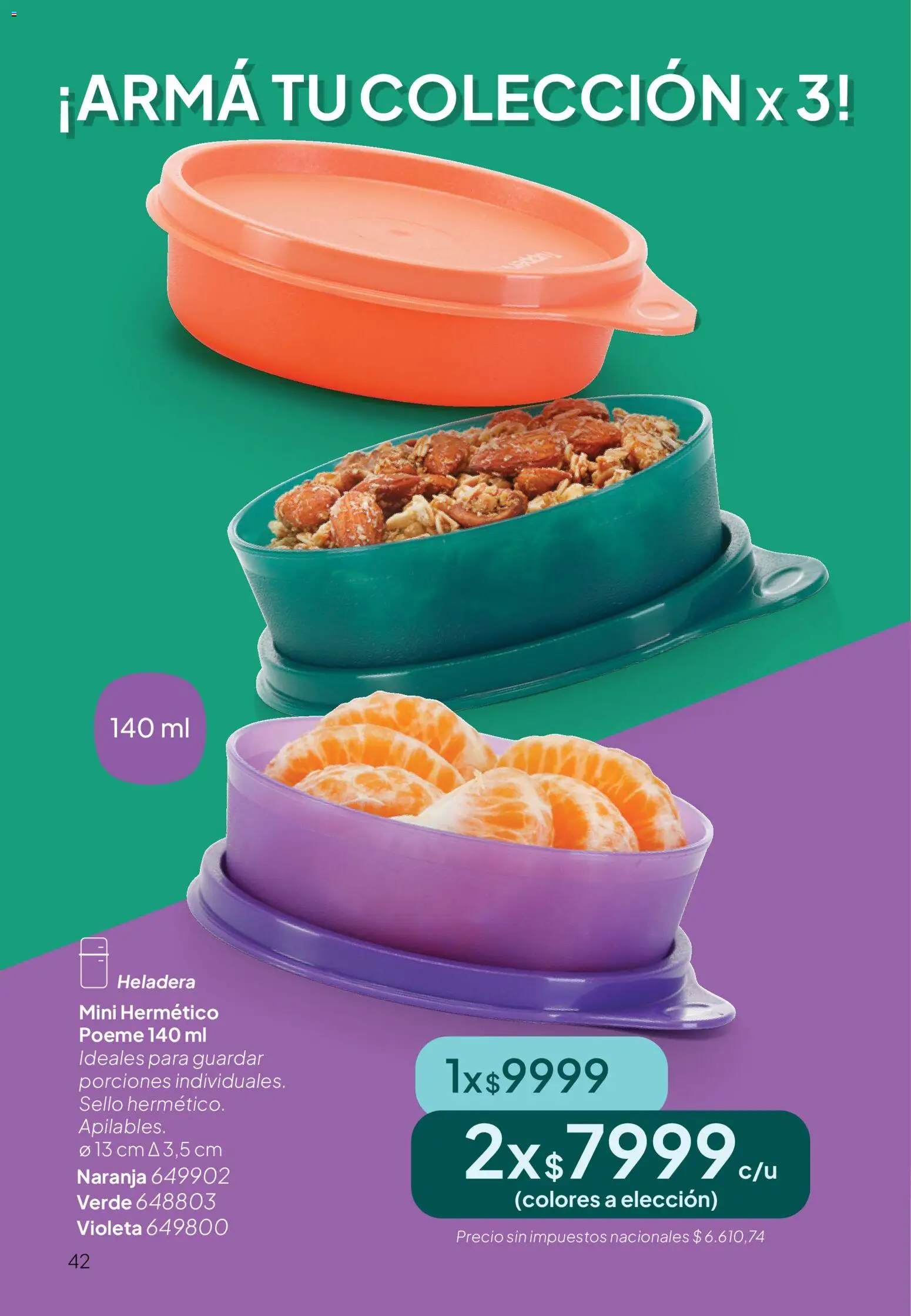 Tupperware Folleto │ válido desde el 28.04.2026 | Página: 43 | Productos: Heladera