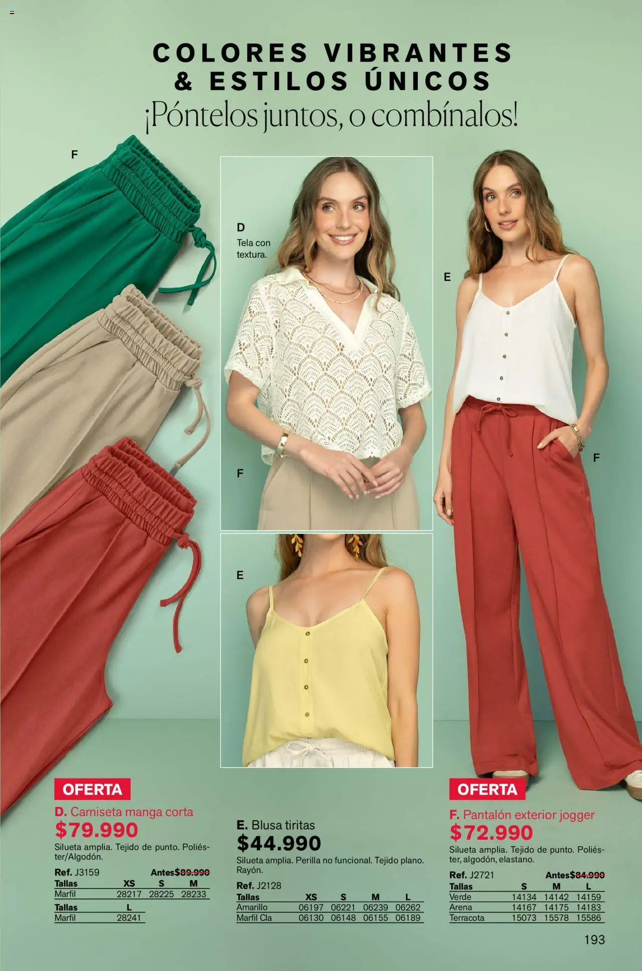 Leonisa revista - valida desde el 01.10.2025 | Página: 193 | Productos: Camiseta, Blusa