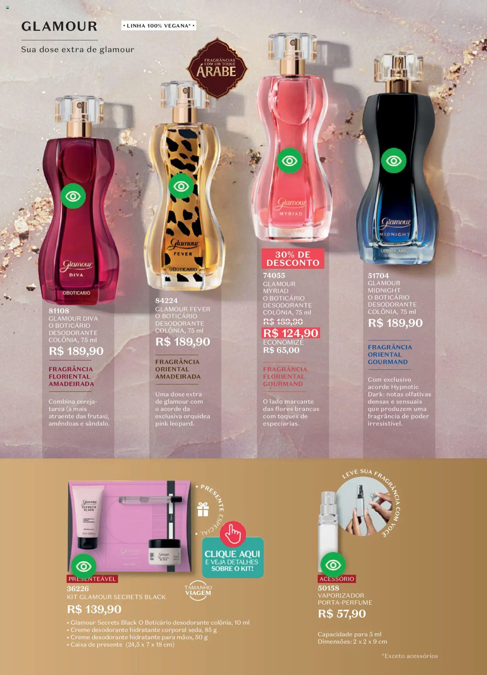 O Boticário Folheto - válido de 19.01.2026 | Página: 61 | Produtos: Cereja, Fragrância, Hidratante corporal, Caixa