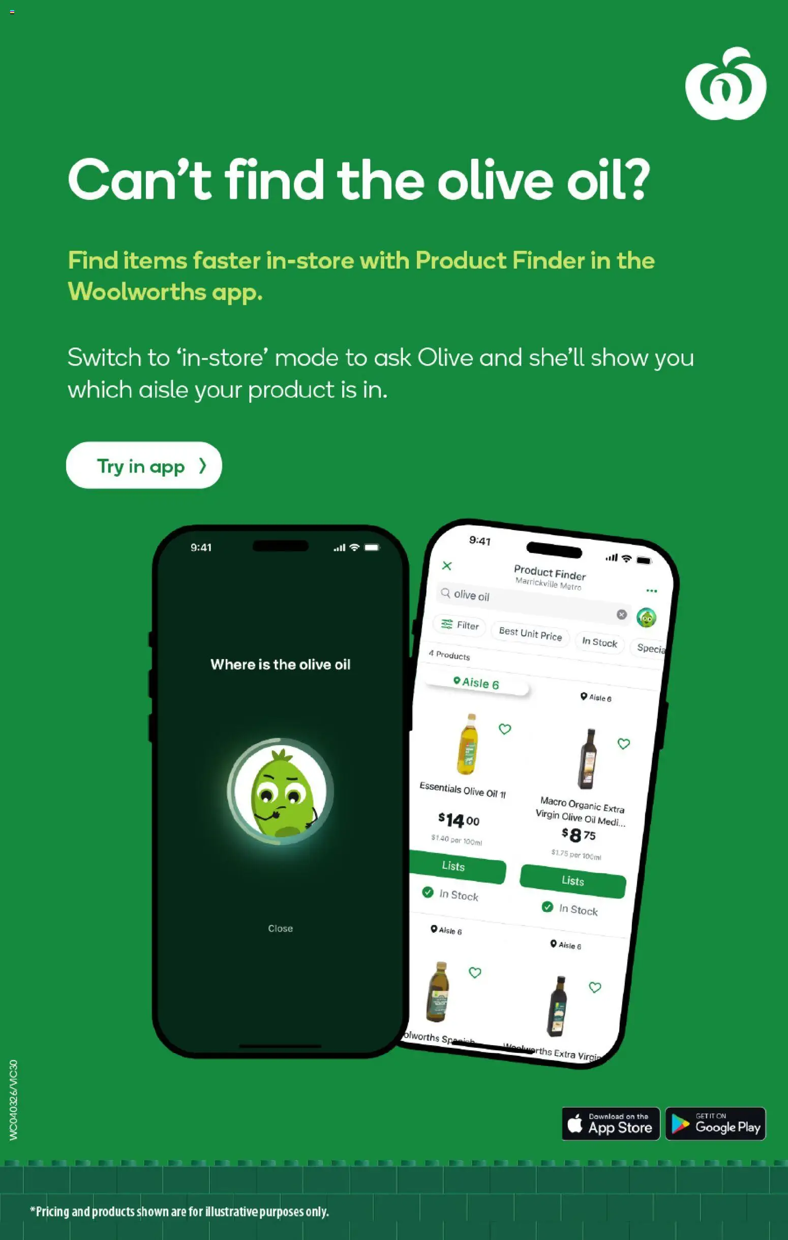 Woolworths catalogue - valid from 04.03.2026 | Page: 30 | Products: Oil, Olive oil