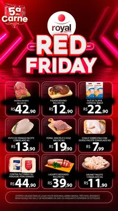 Royal Supermercados Black Friday - Pré-Visualização do folheto da loja Royal Supermercados, válido de 27.11.2025