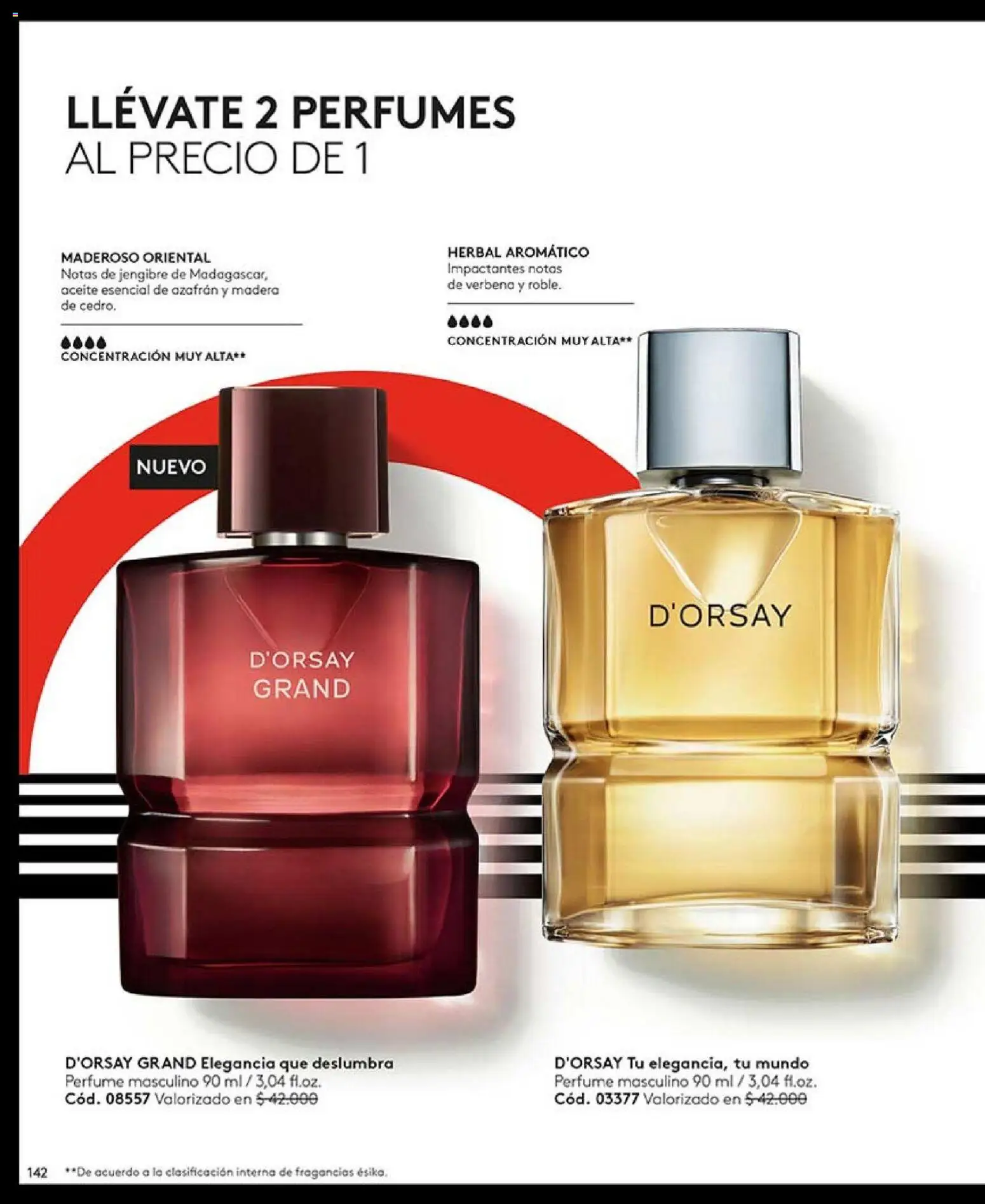 Catálogo Ésika Campaña 2 │ válido desde el 15.01.2026 | Página: 142 | Productos: Perfume, Jengibre, Aceite