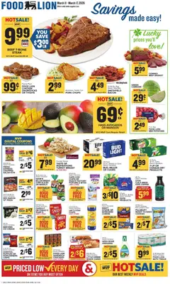 Preview of Food Lion weekly ads valid from 11.03.2026
