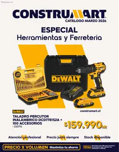 Construmart Ofertas válido desde el 01.03.2026