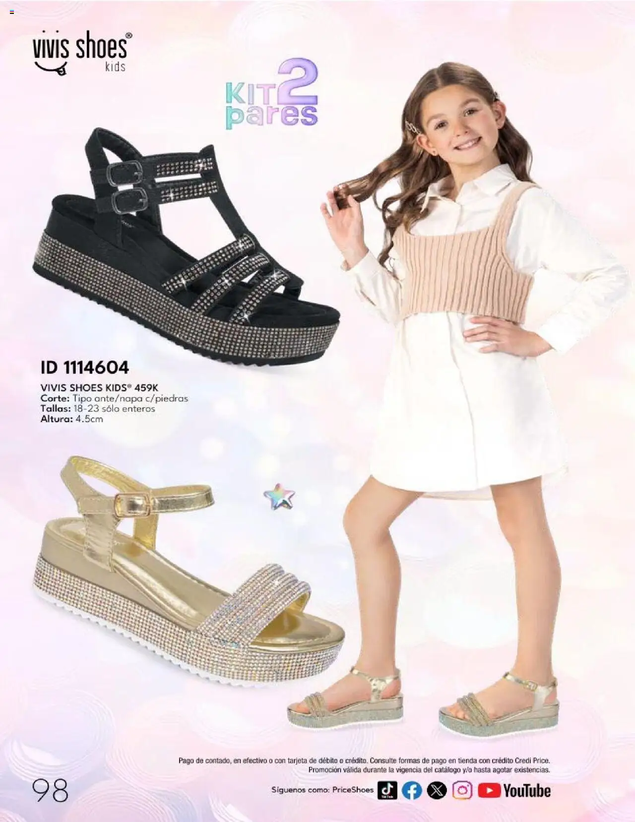 Nuevas ofertas de Price Shoes válidas en toda la República Mexicana desde el 28.04.2025. ¡Encuentra las mejores ofertas en Price Shoes catálogo Calzado PV 2025! | Página: 98