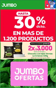Jumbo ofertas  válido desde el 12.08.2025